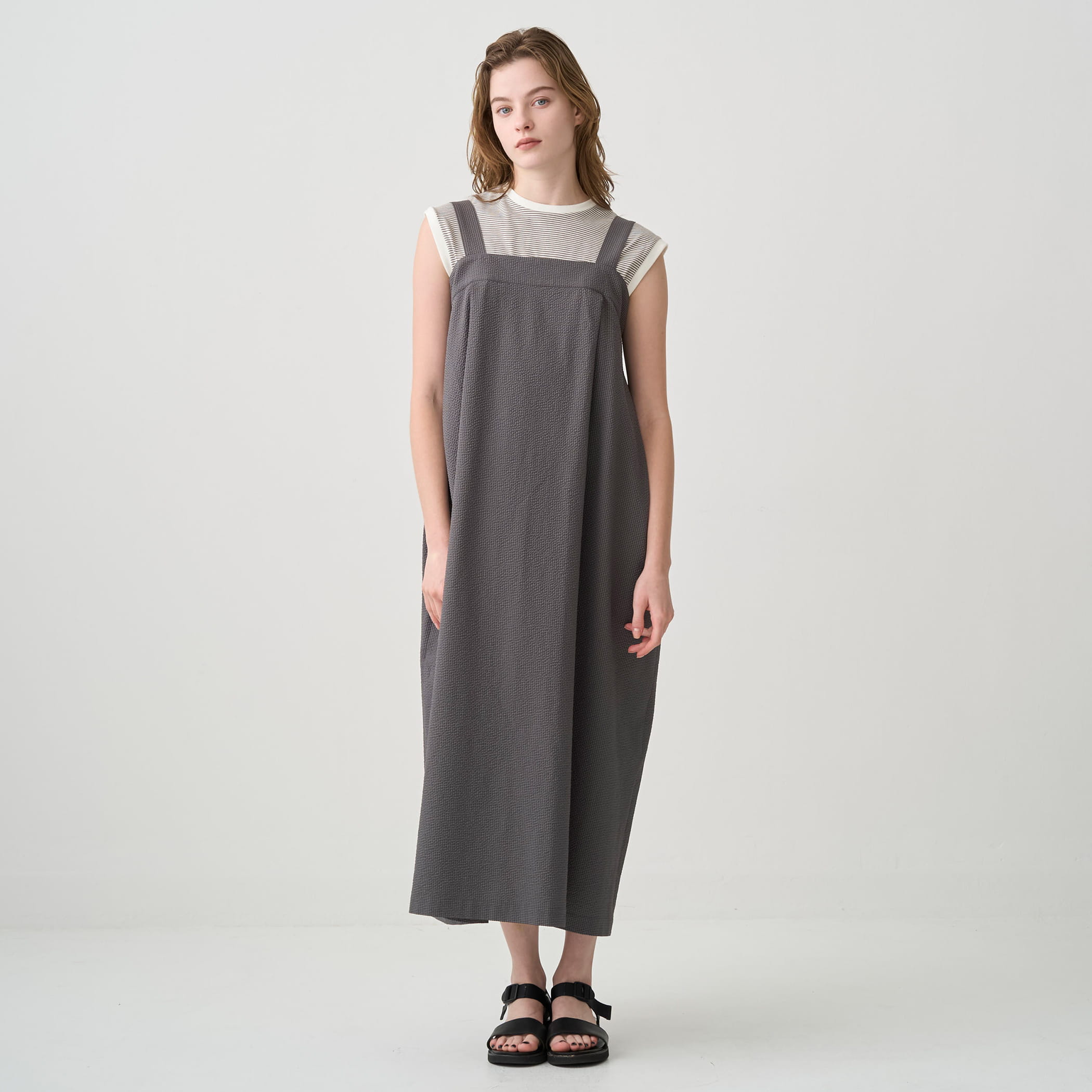Women's Sucker Adjustable Dress
