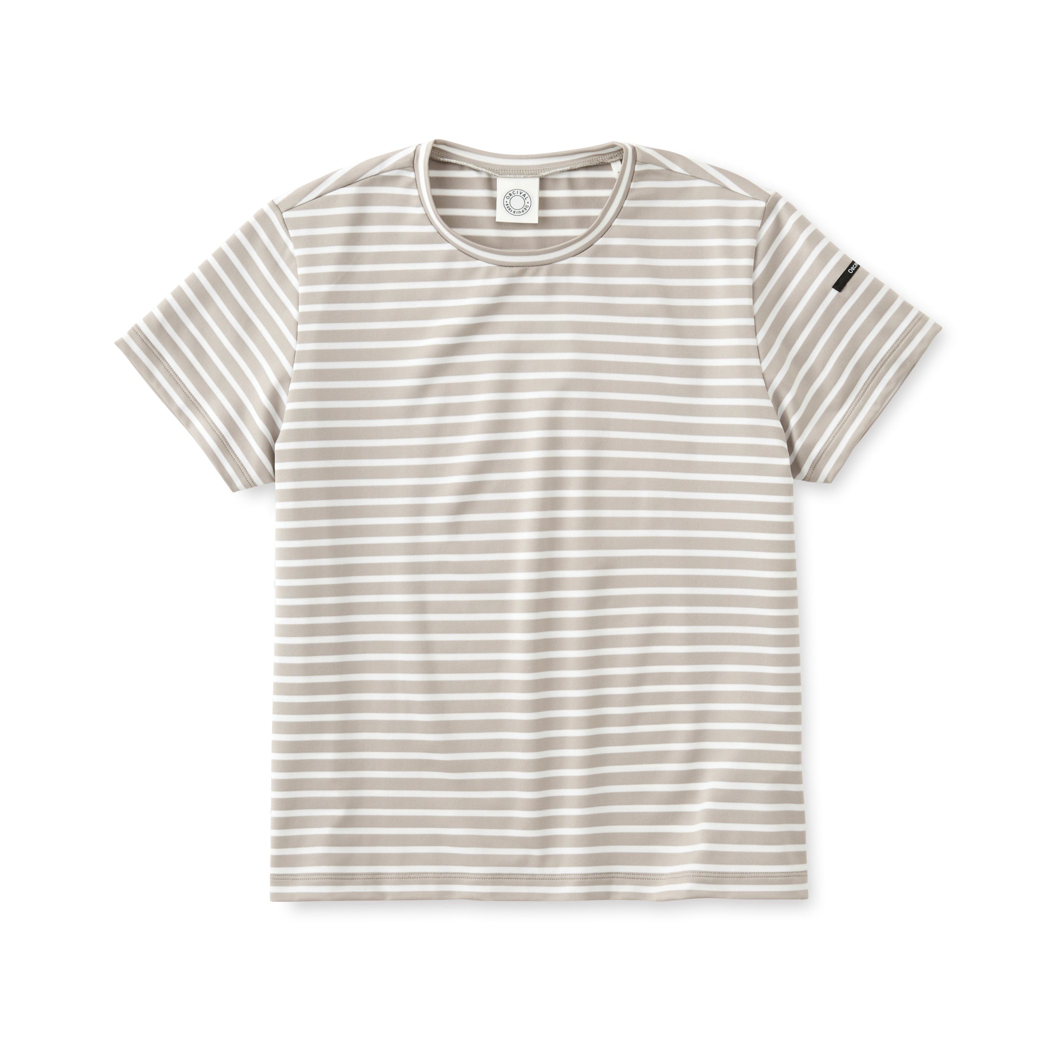 Women's Polyester Crew Neck Short Sleeve Pullover