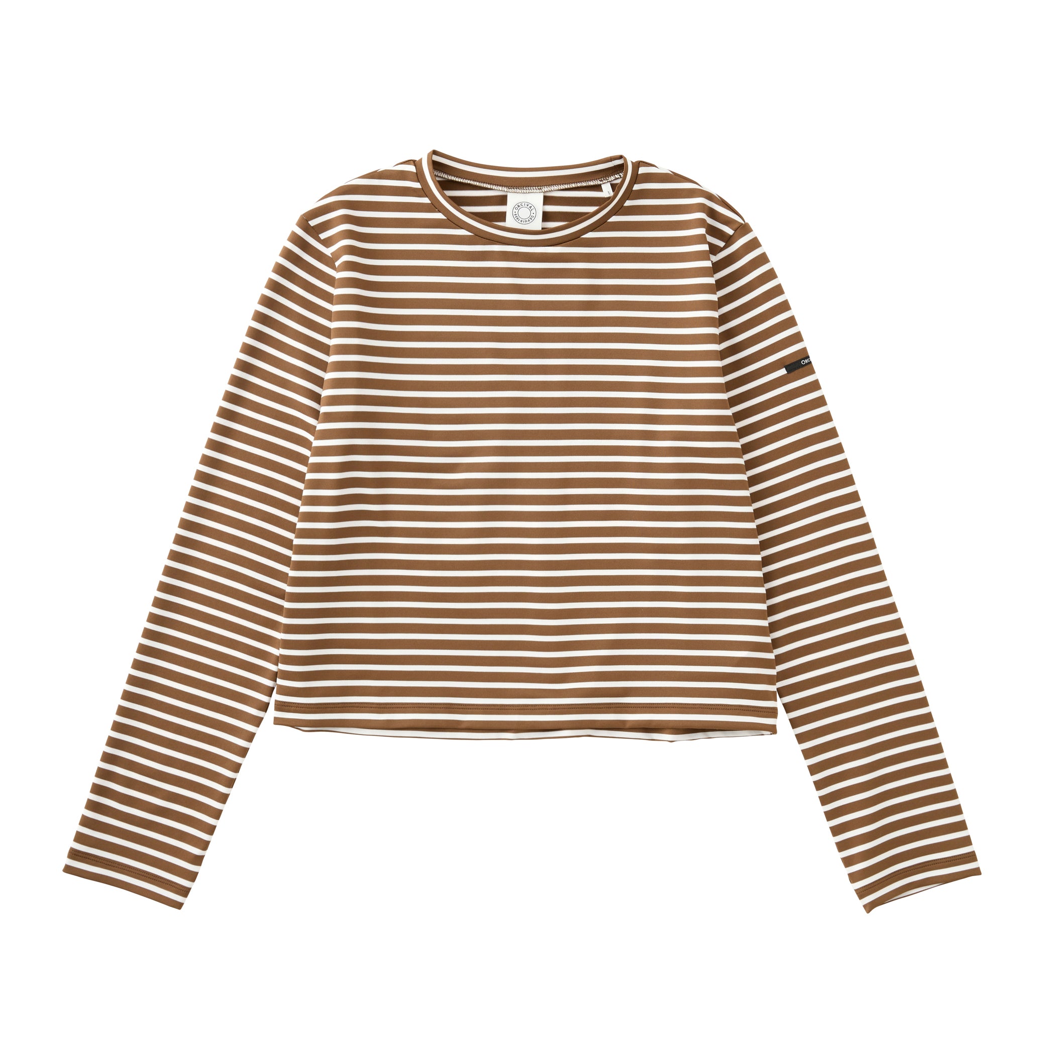 Women's Polyester Crew Neck Long Sleeve Pullover