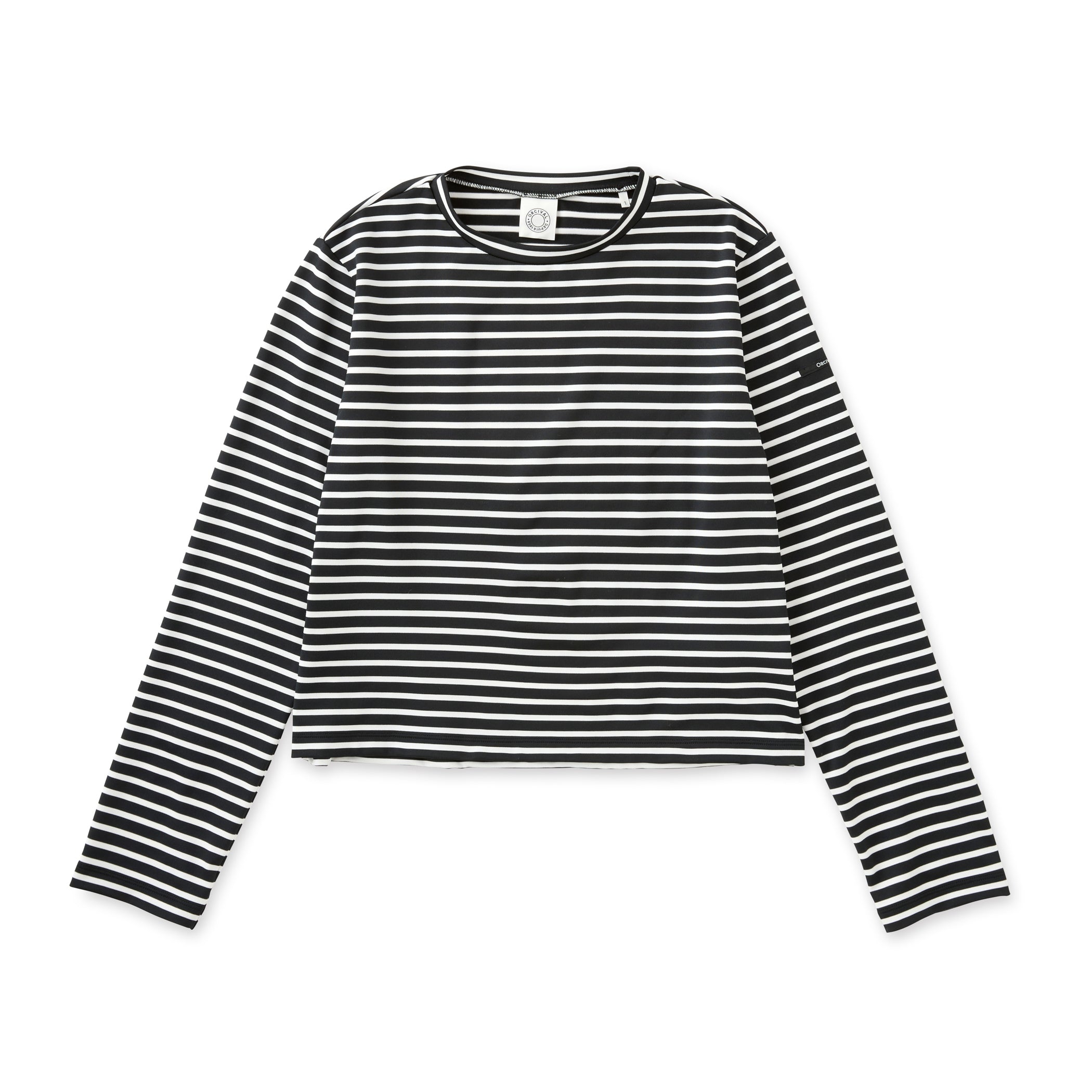 Women's Polyester Crew Neck Long Sleeve Pullover
