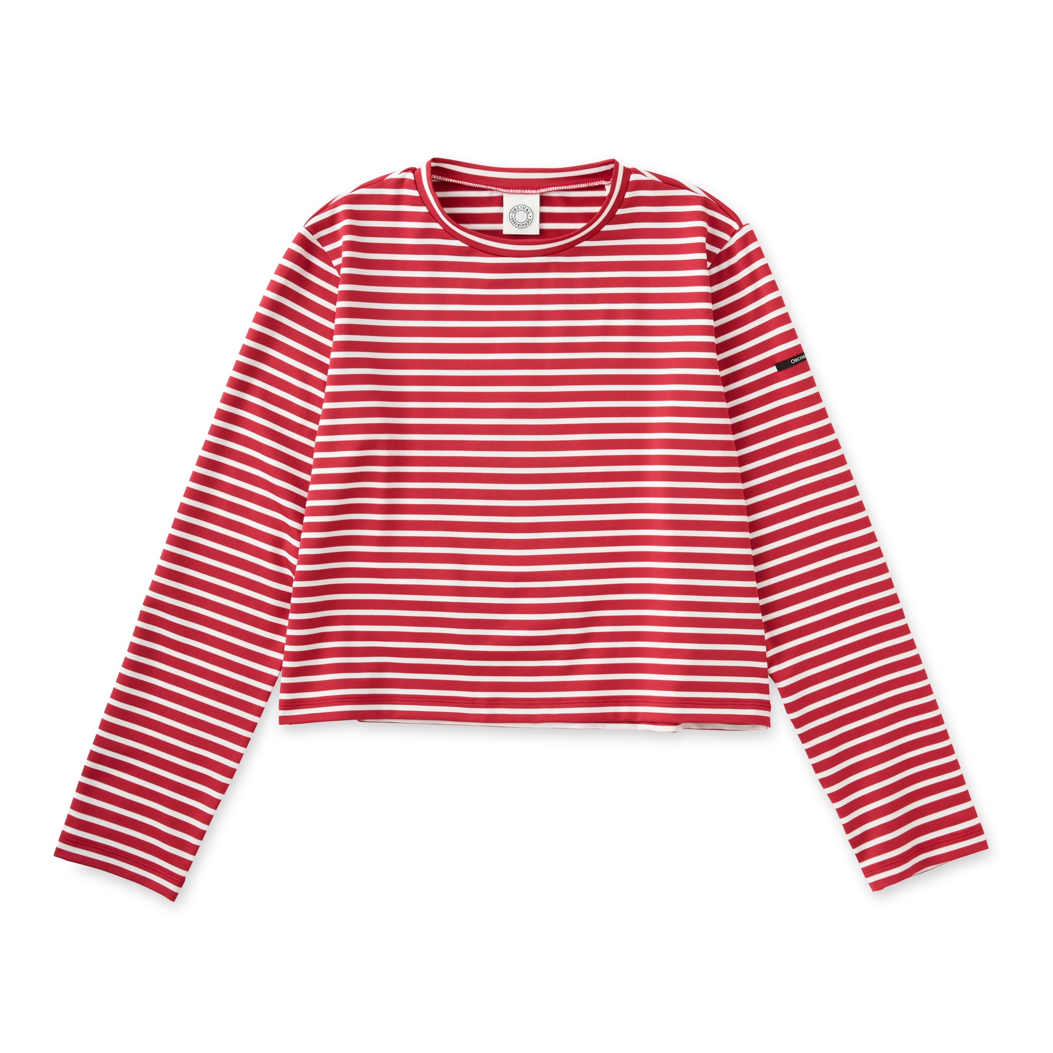 Women's Polyester Crew Neck Long Sleeve Pullover