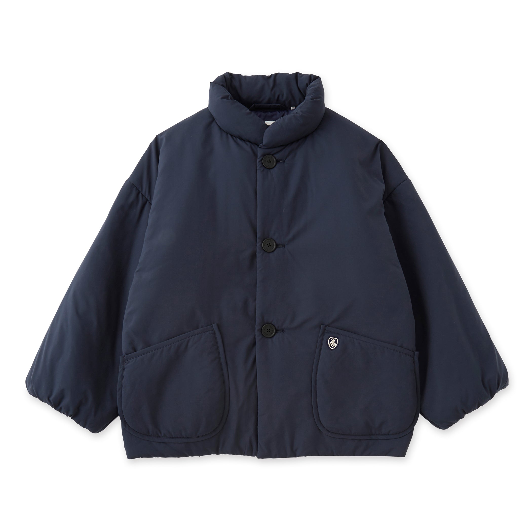 Women's Brushed Taffeta Stand Collar Blouson