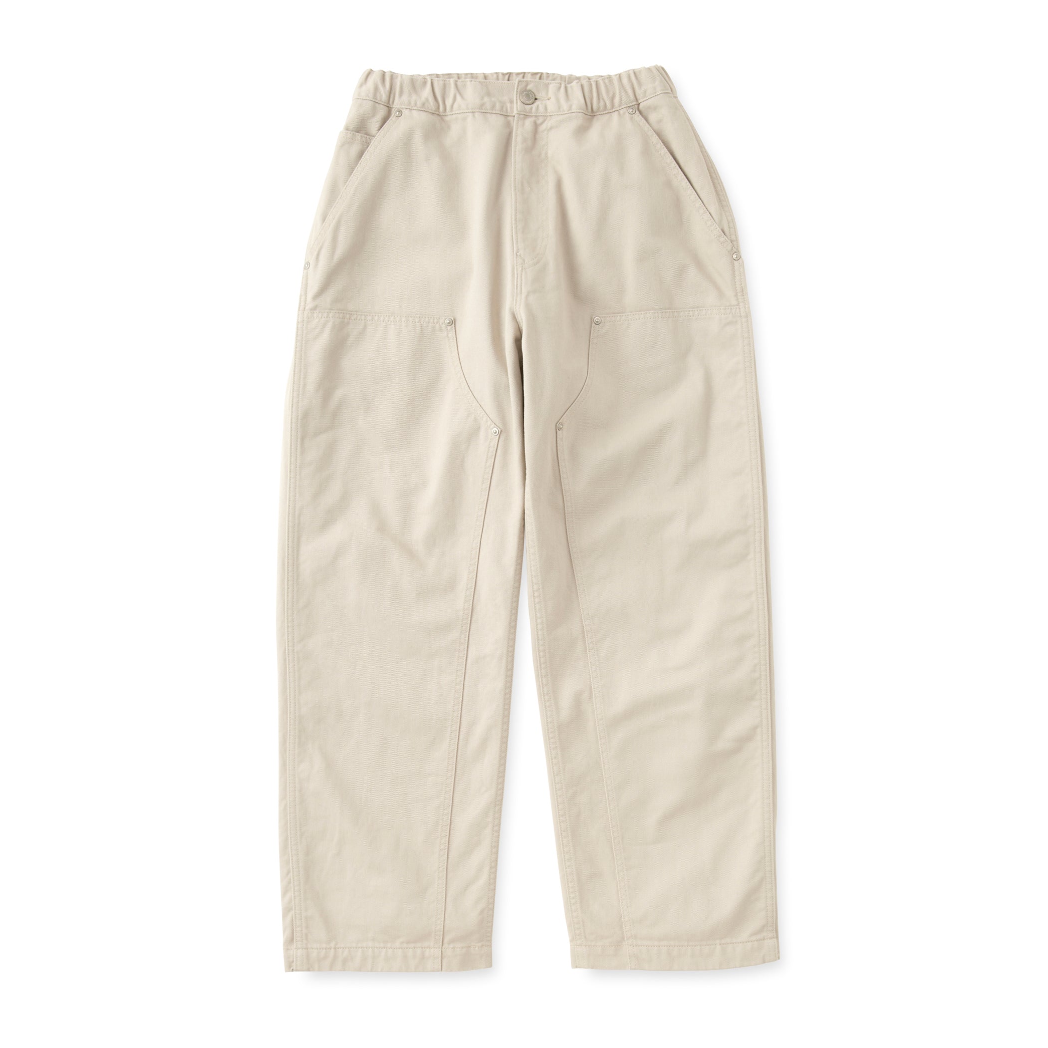 Men's Cotton Twill Double Knee Easy Pants