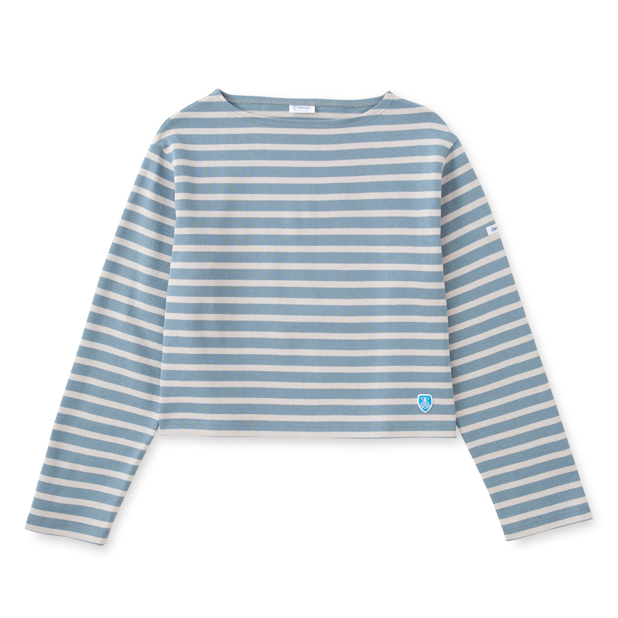 Women's Cotton Lourd Cropped Basque Shirt