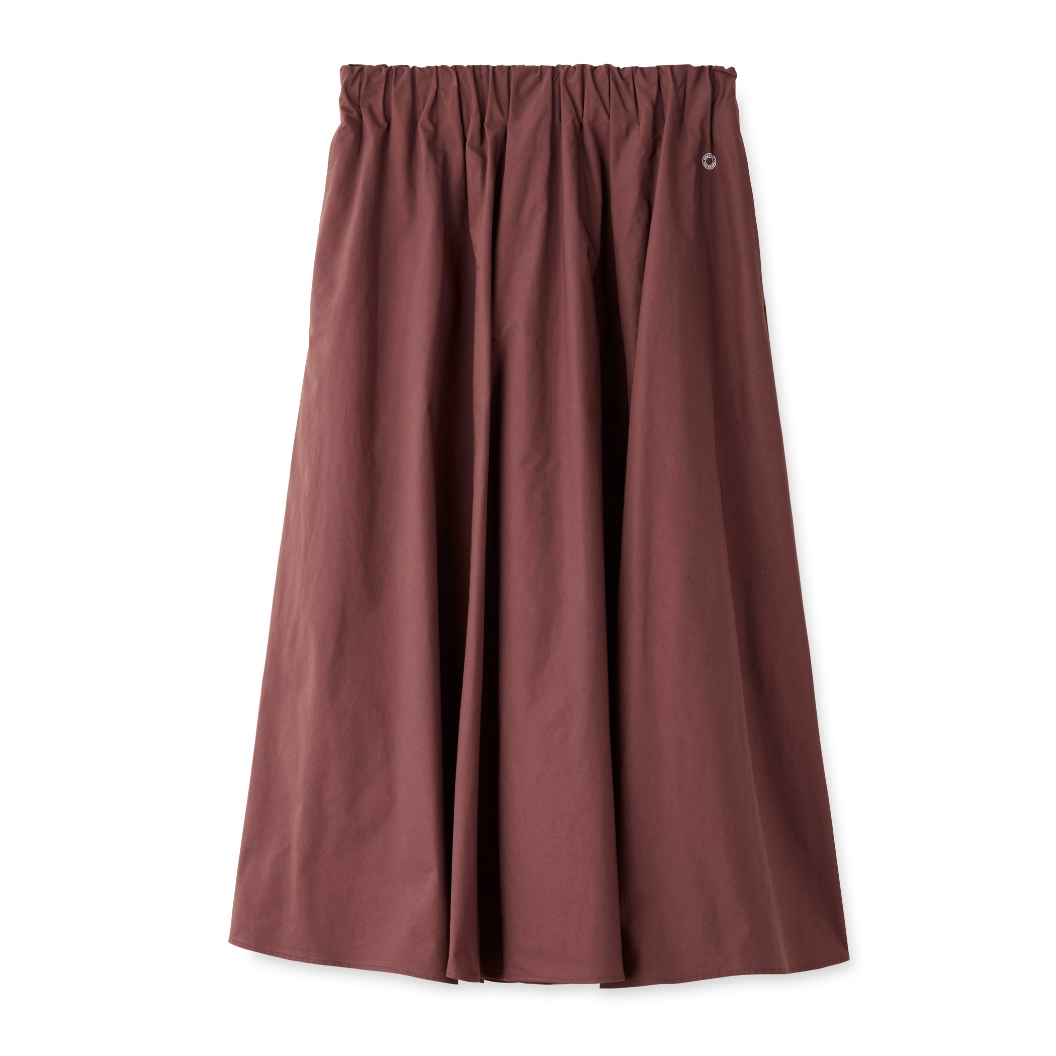 Women's Salt Shrinking Burberry Waist Gather Skirt