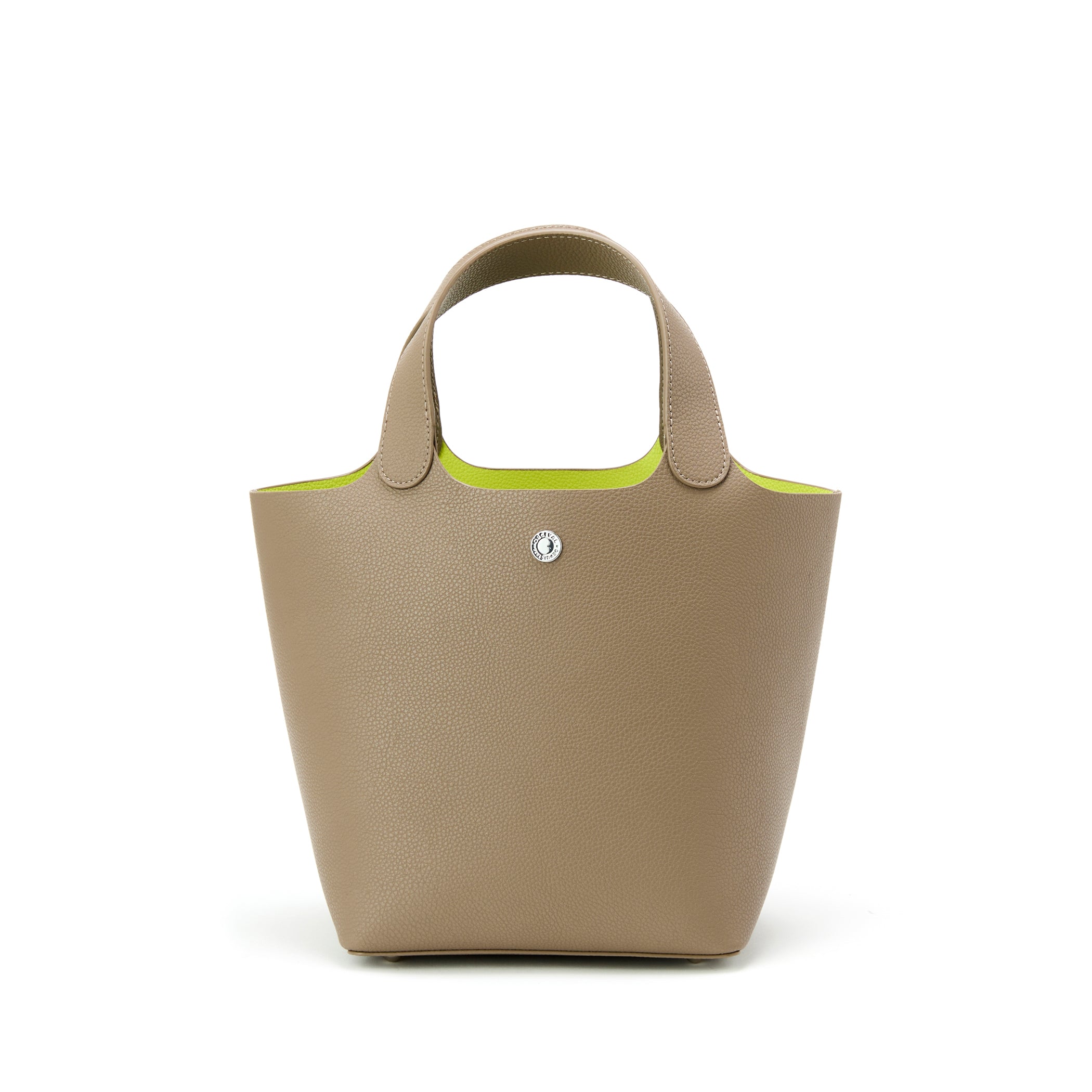 Double Face Leather hand Bag