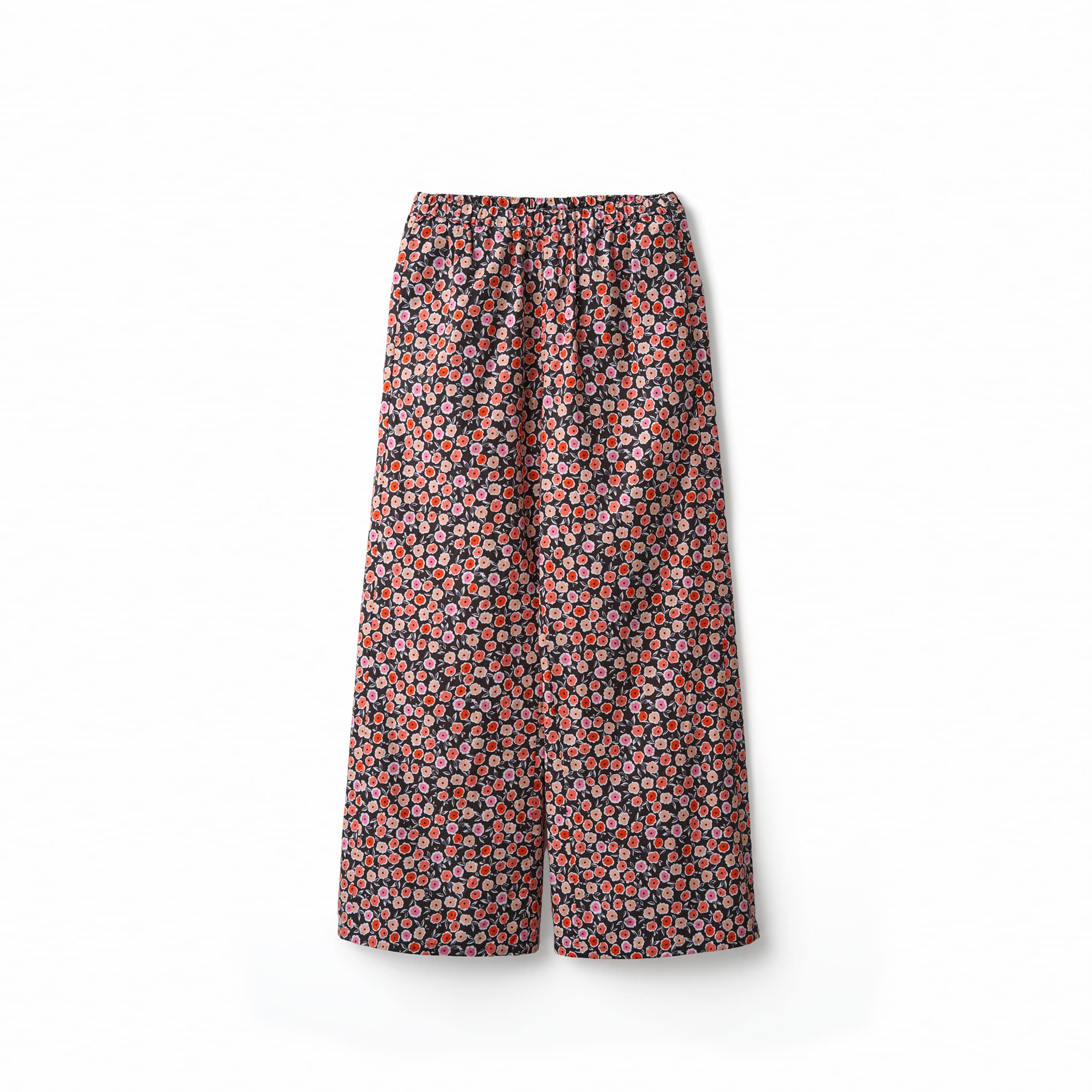 Women's French Printed Poplin Easy Pants