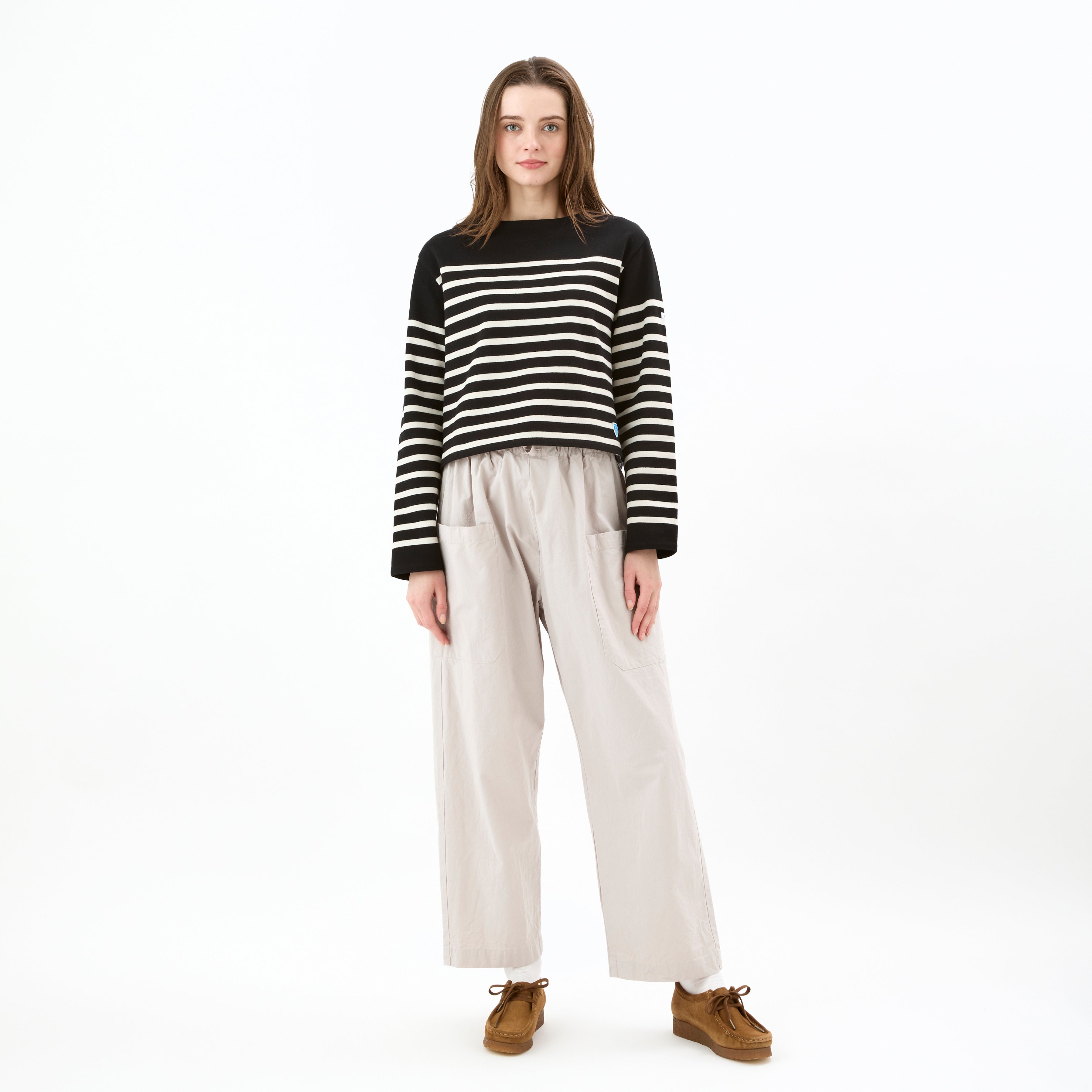 Women's Garment Dye Twill Dump Easy Pants