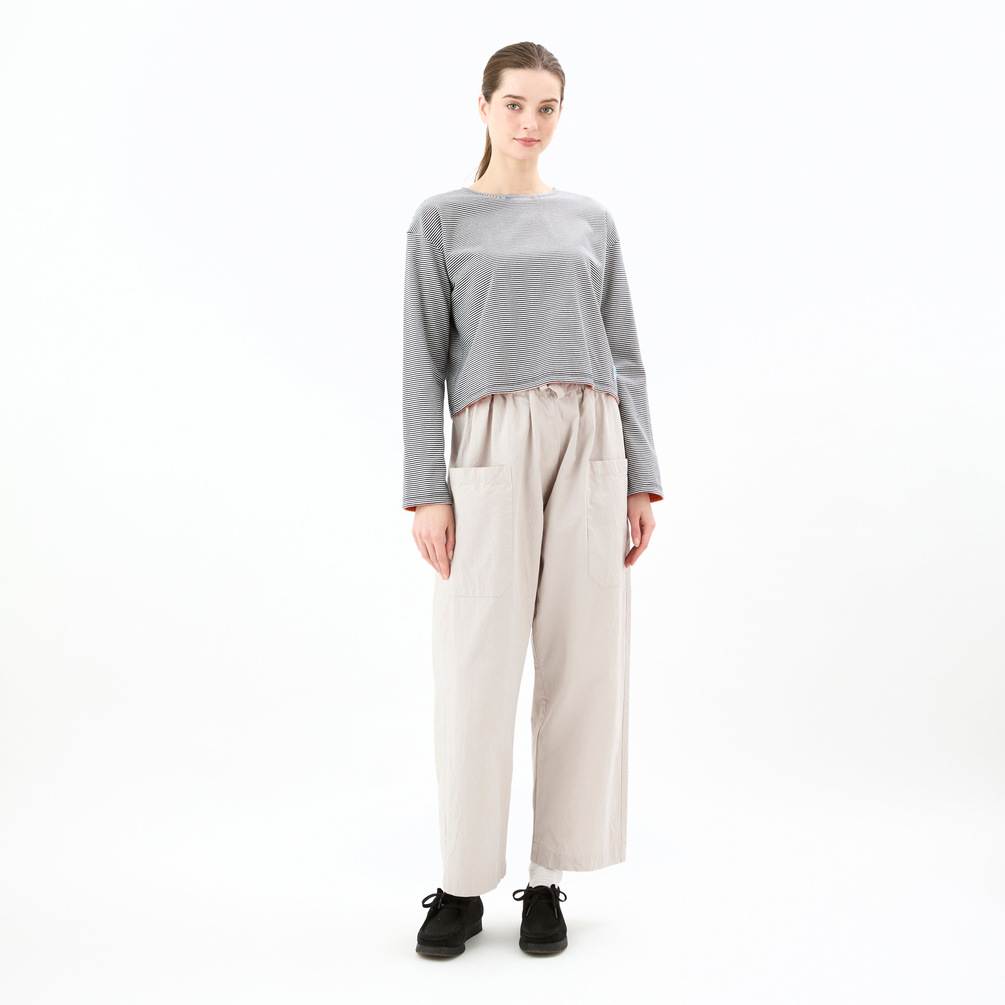 Women's Garment Dye Twill Dump Easy Pants