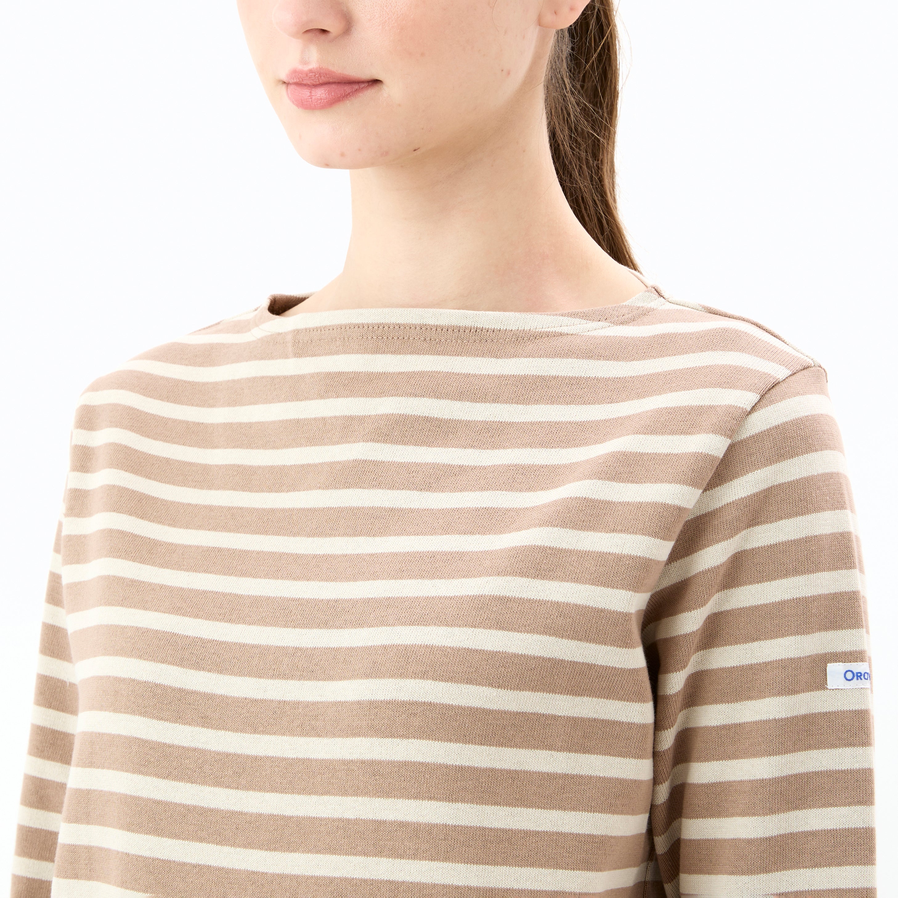 Cotton Lourd Basque Shirt Border