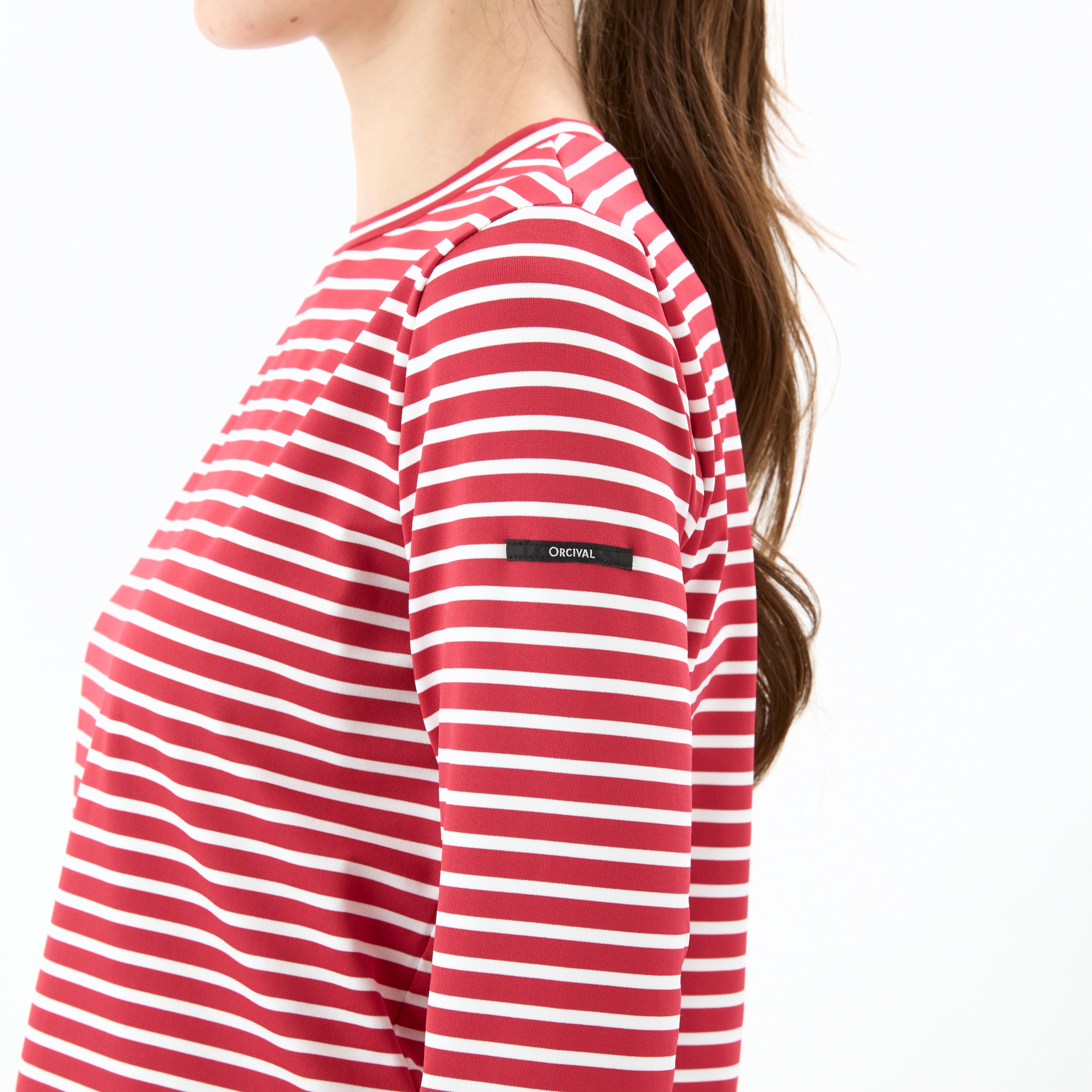 Women's Polyester Crew Neck Long Sleeve Pullover