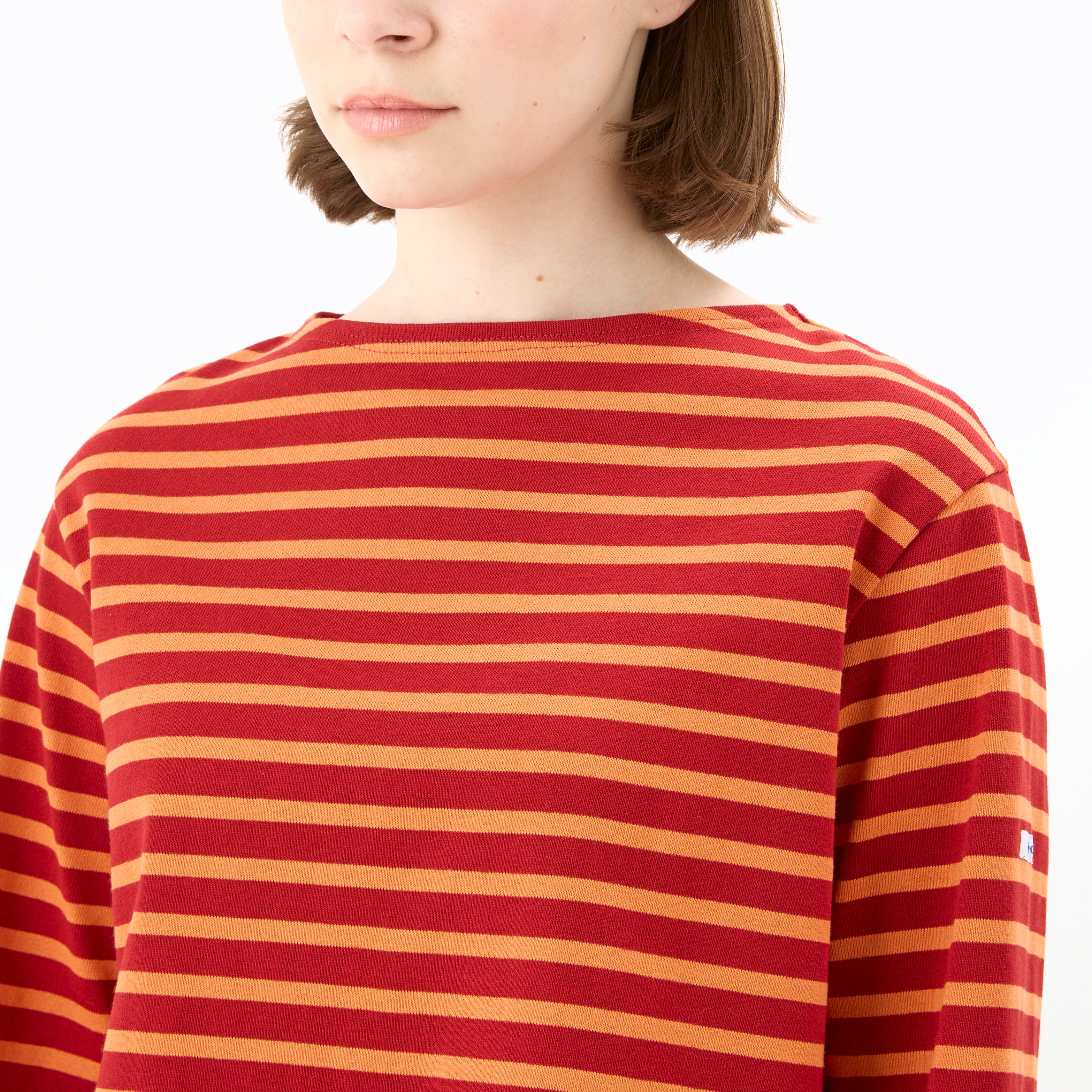 Women's Cotton Lourd Cropped Basque Shirt