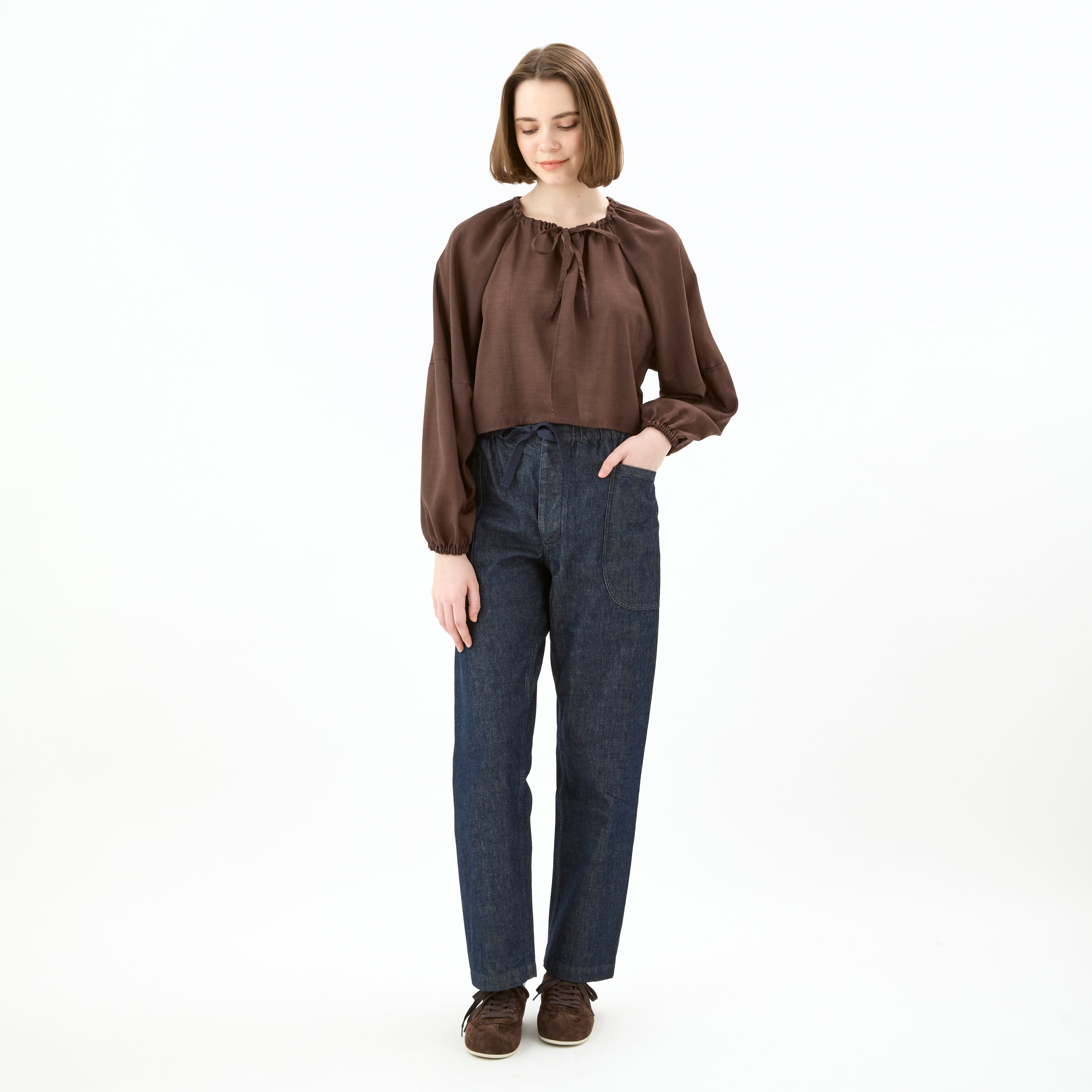 Women's Sheer Voile Short Bolero shirt