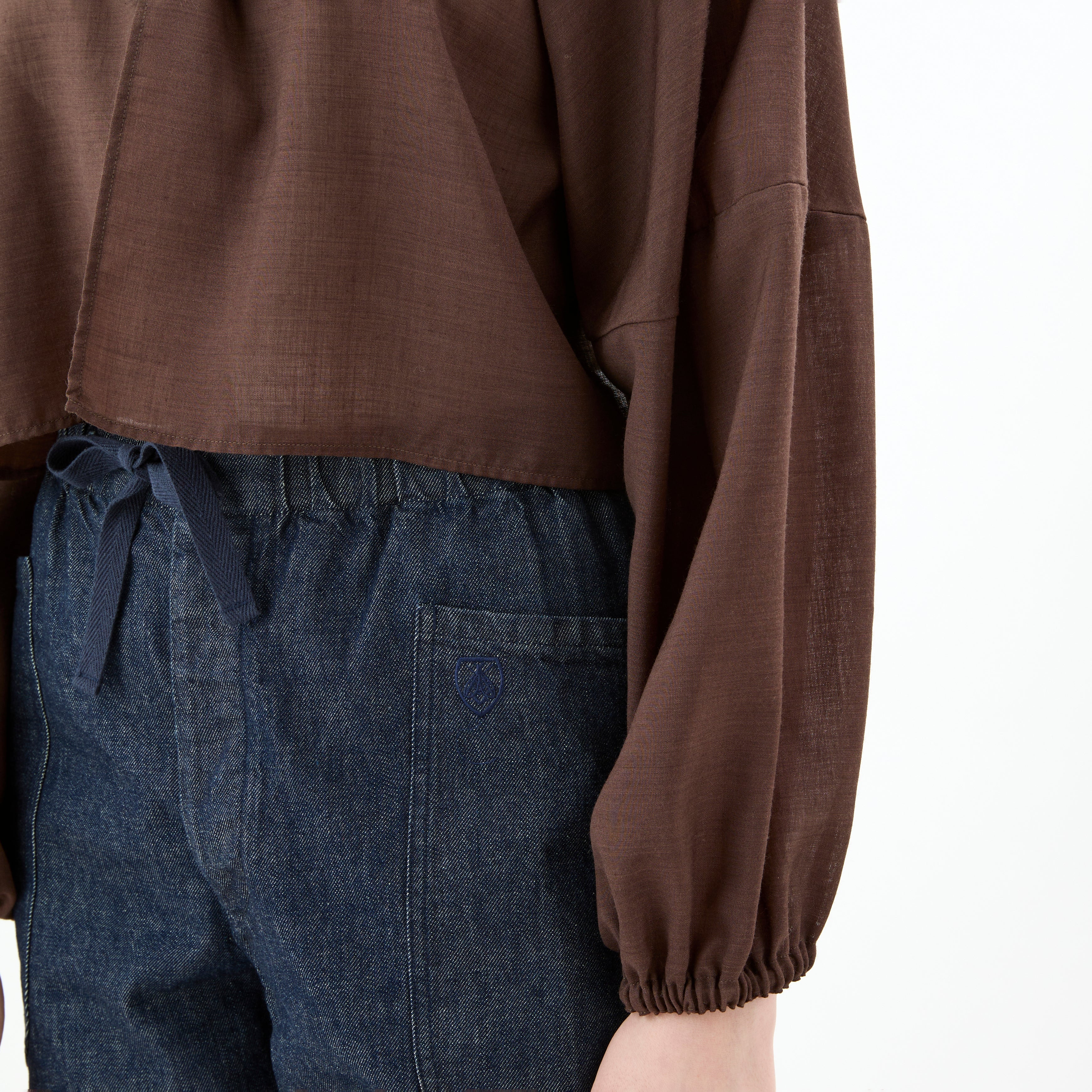 Women's Sheer Voile Short Bolero shirt