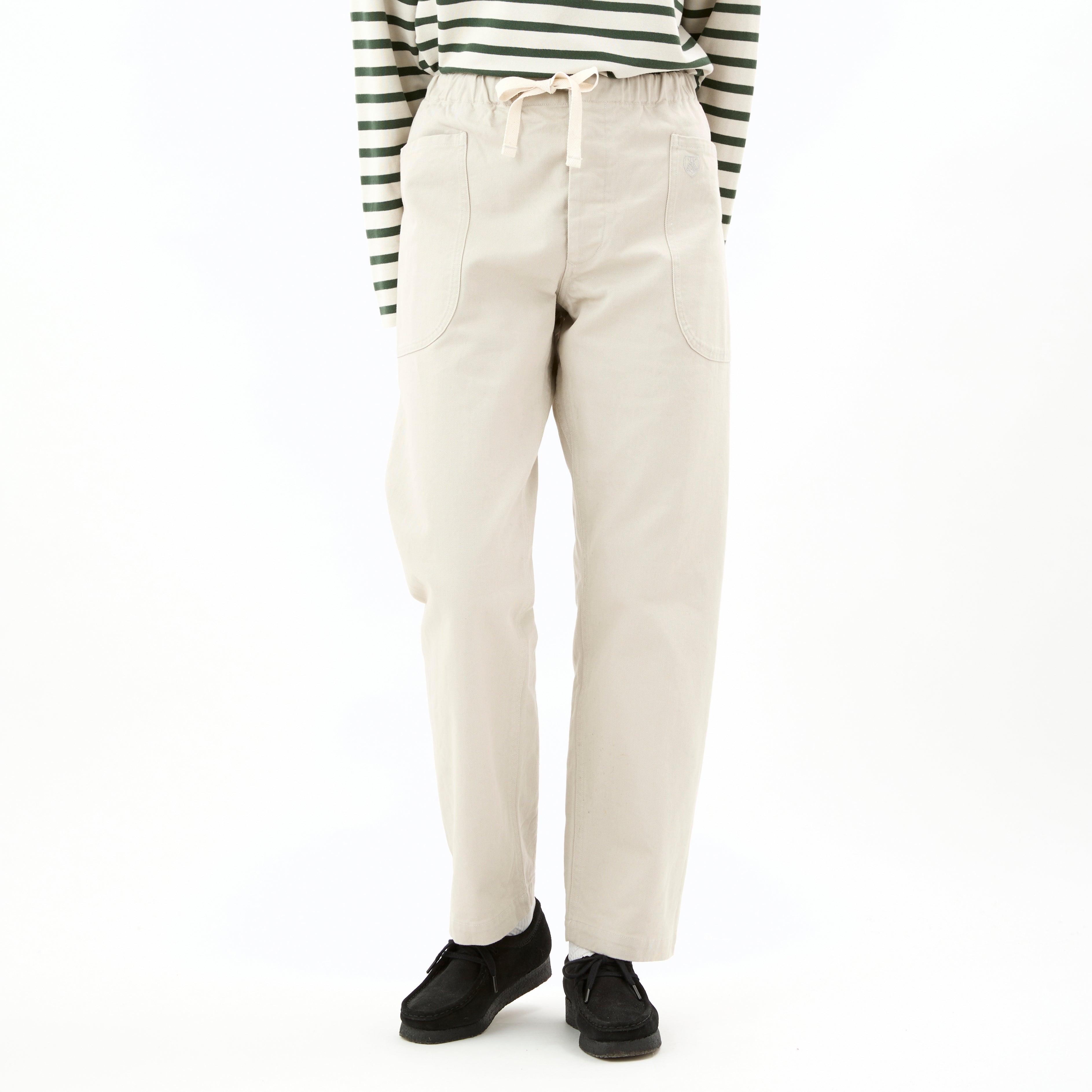 Cotton Twill Easy Pants
