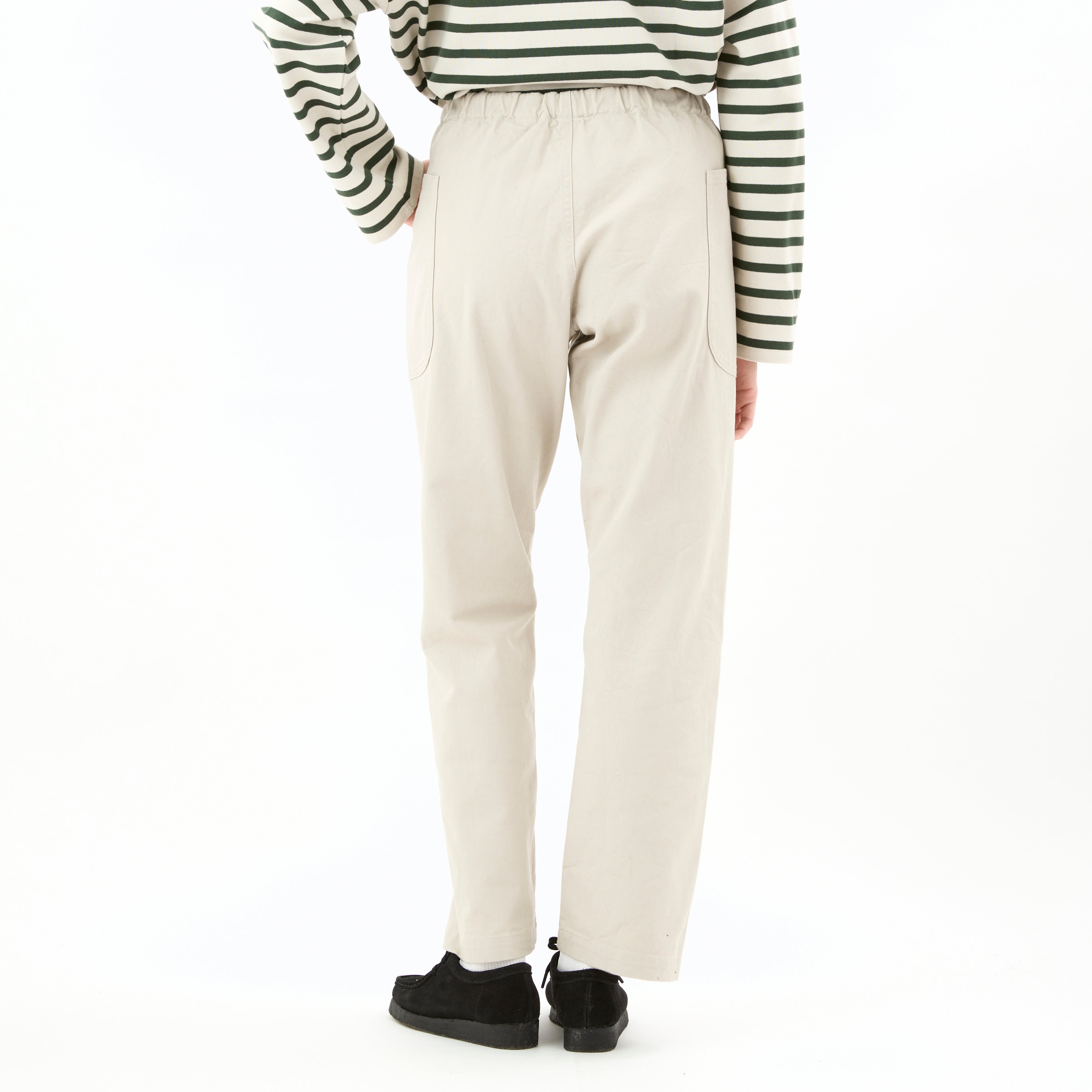 Cotton Twill Easy Pants