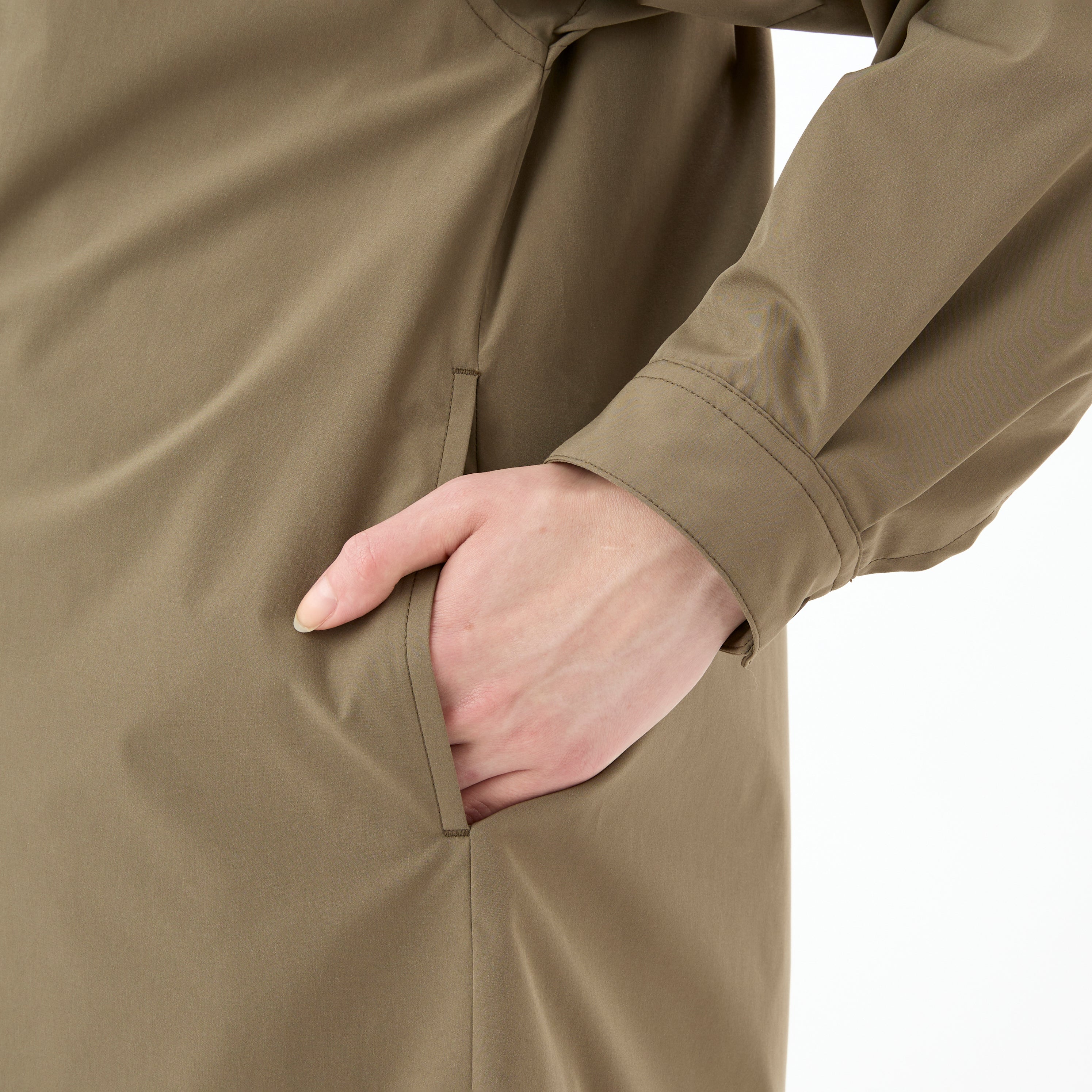 Women's Polyester Typewriter Stretch Light Outer