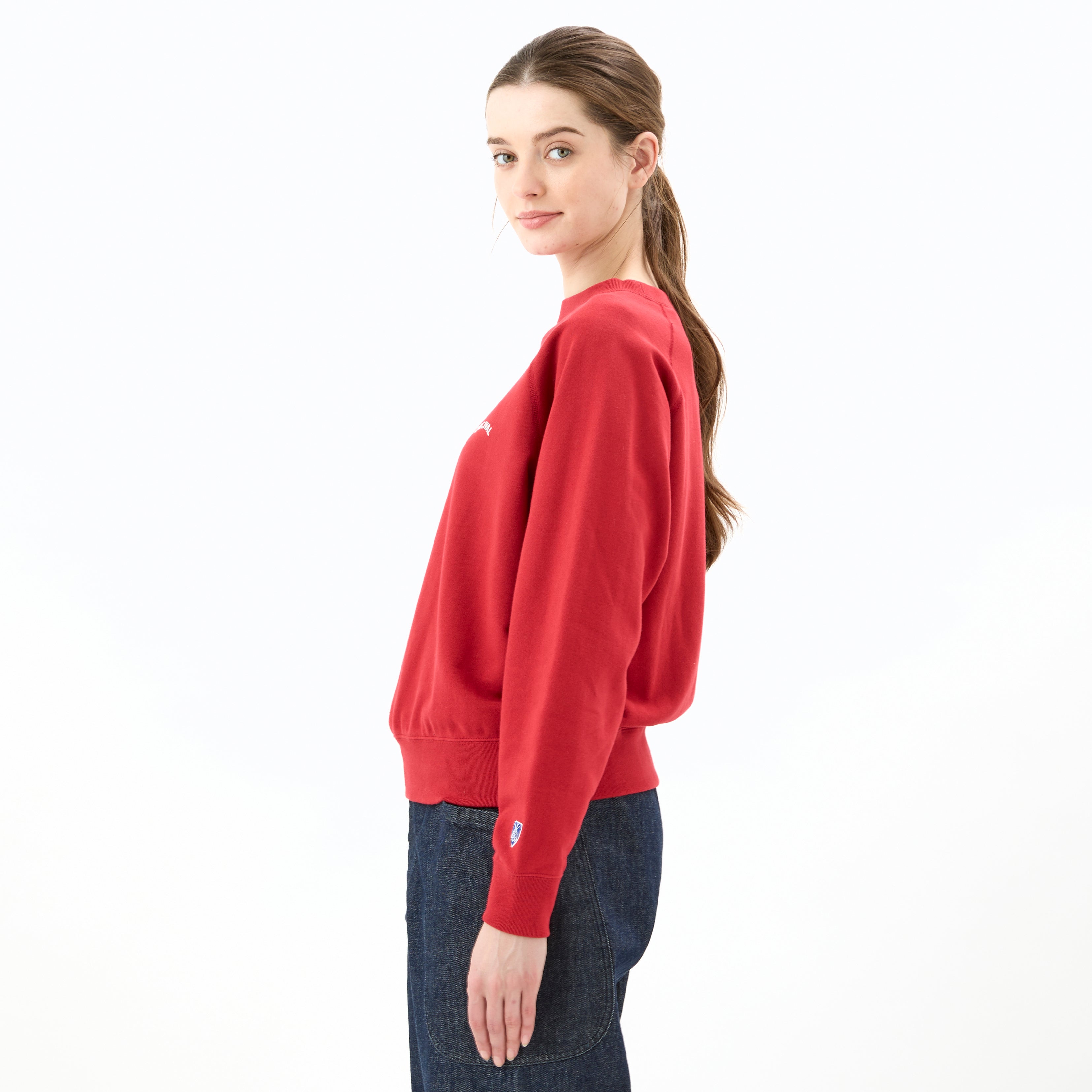 Women's Light French Terry Boat Neck Sweat