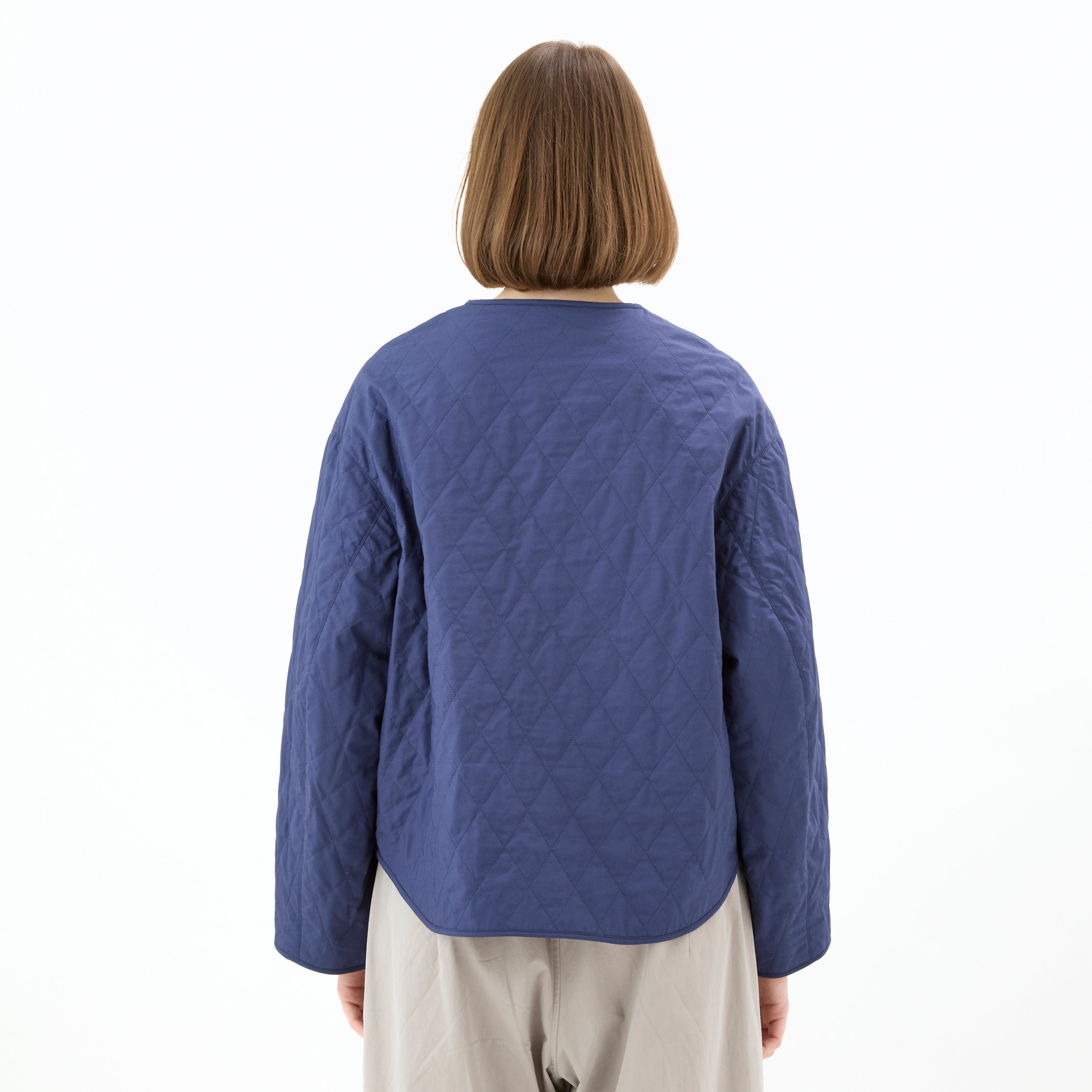 Women's Cotton Typewriter Short Blouson