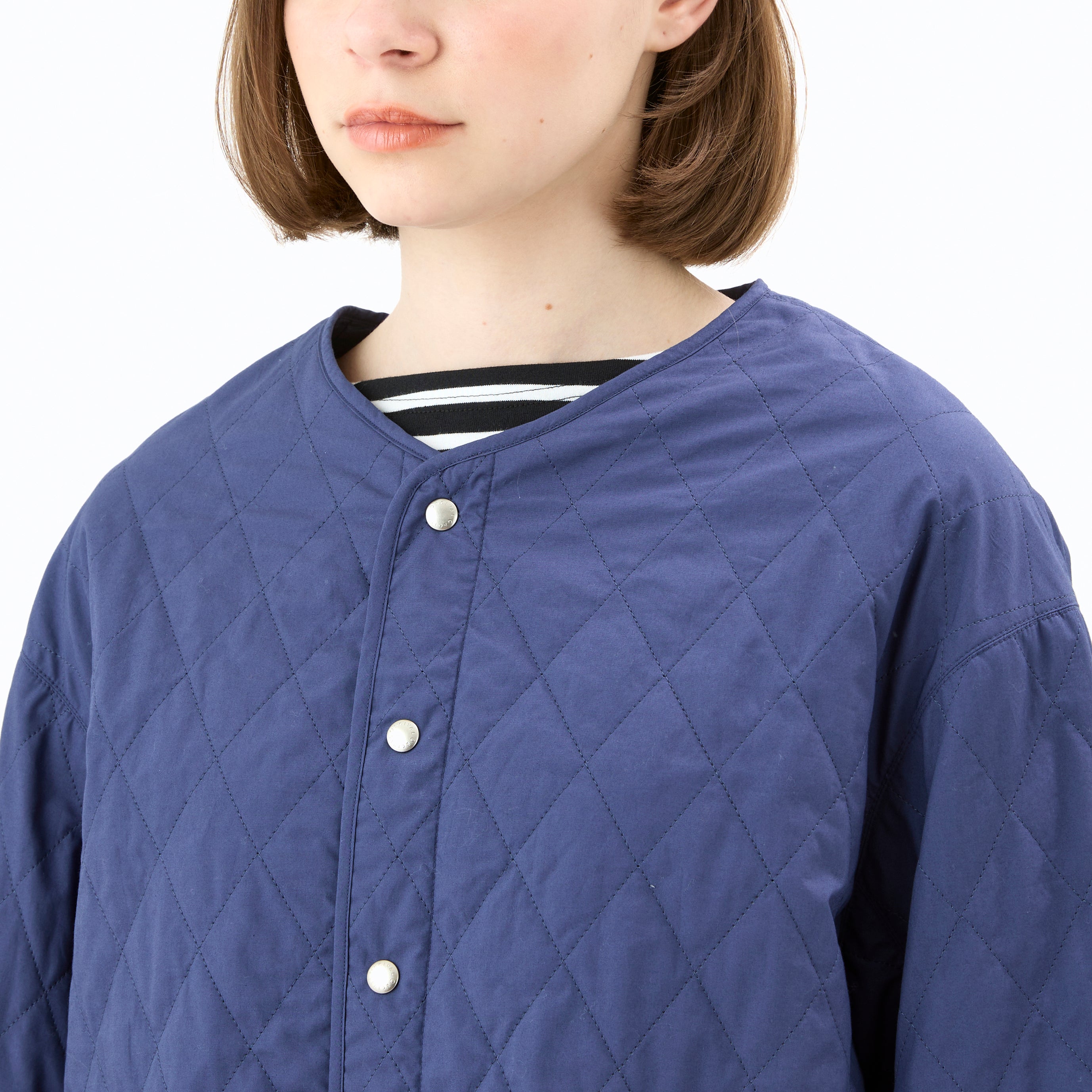 Women's Cotton Typewriter Short Blouson