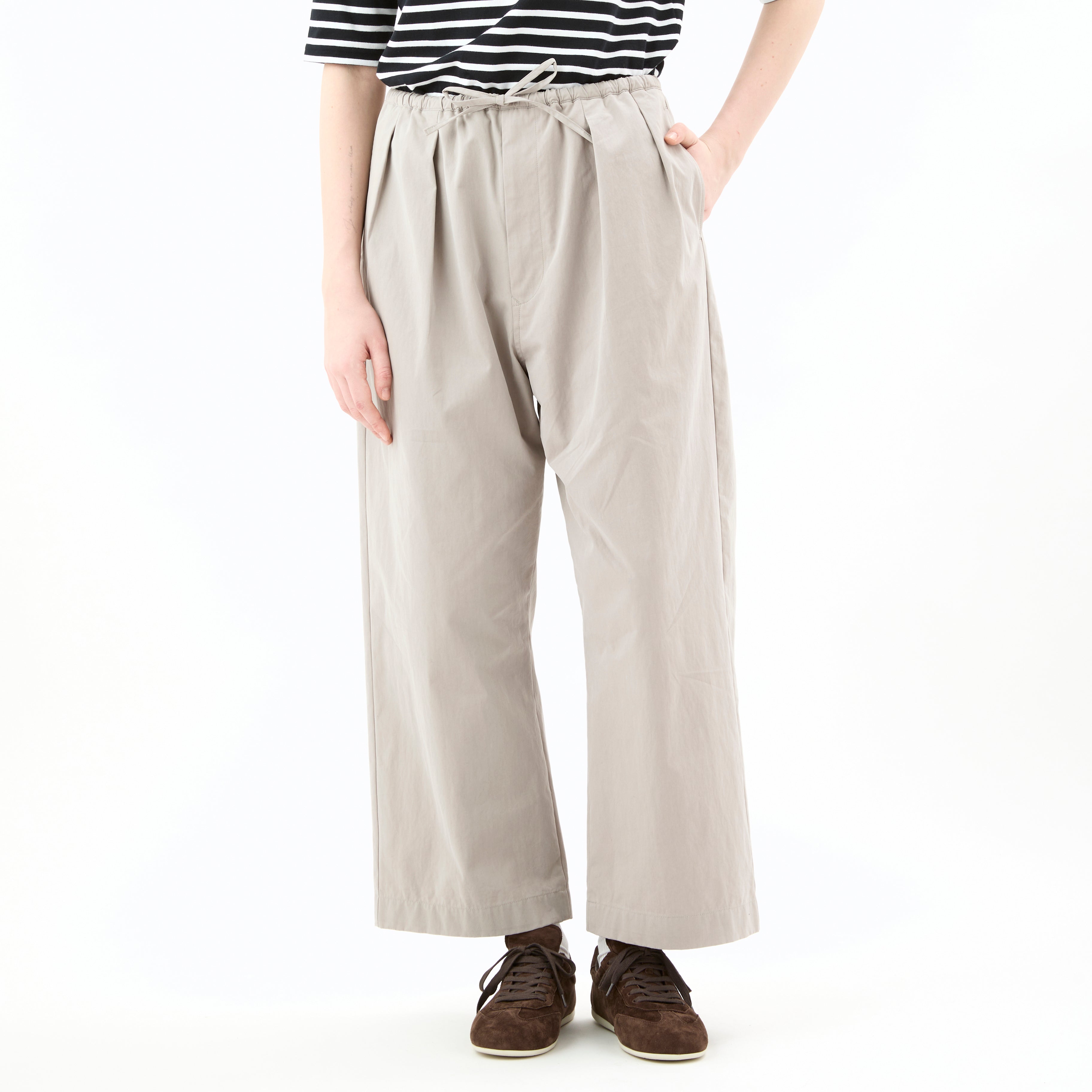 Cotton Nylon Bio Peach Easy Pants