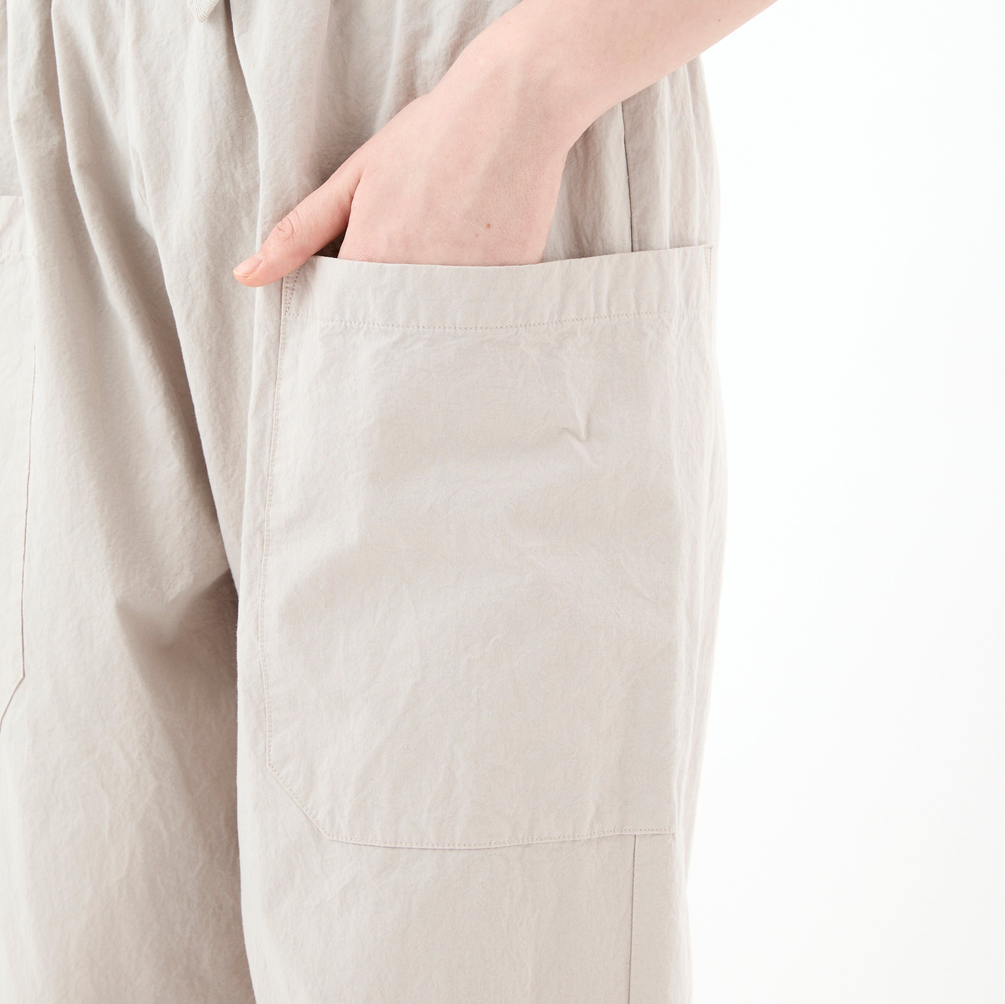 Women's Garment Dye Twill Dump Easy Pants