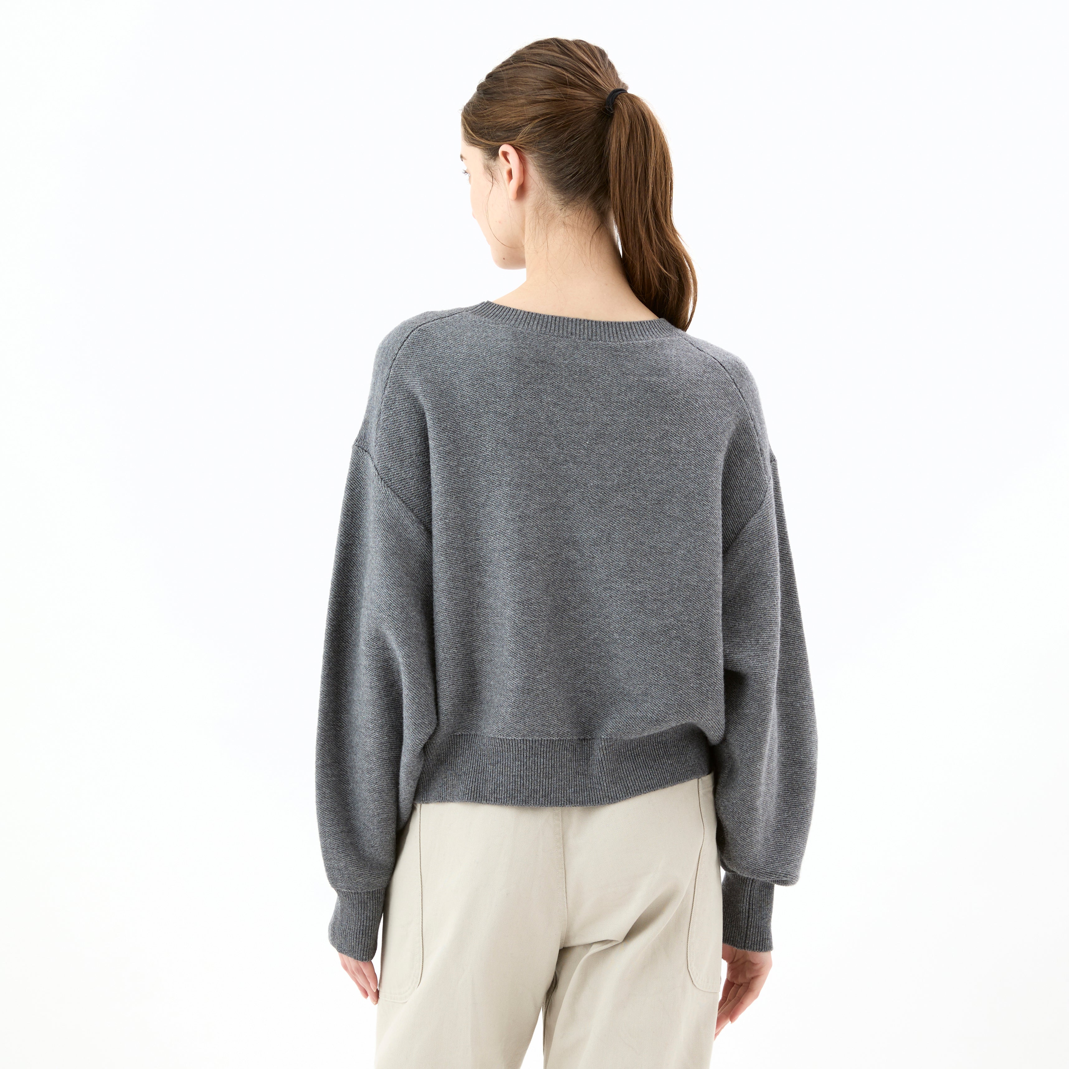 Women's Wool Cotton 9G French Terry Knit