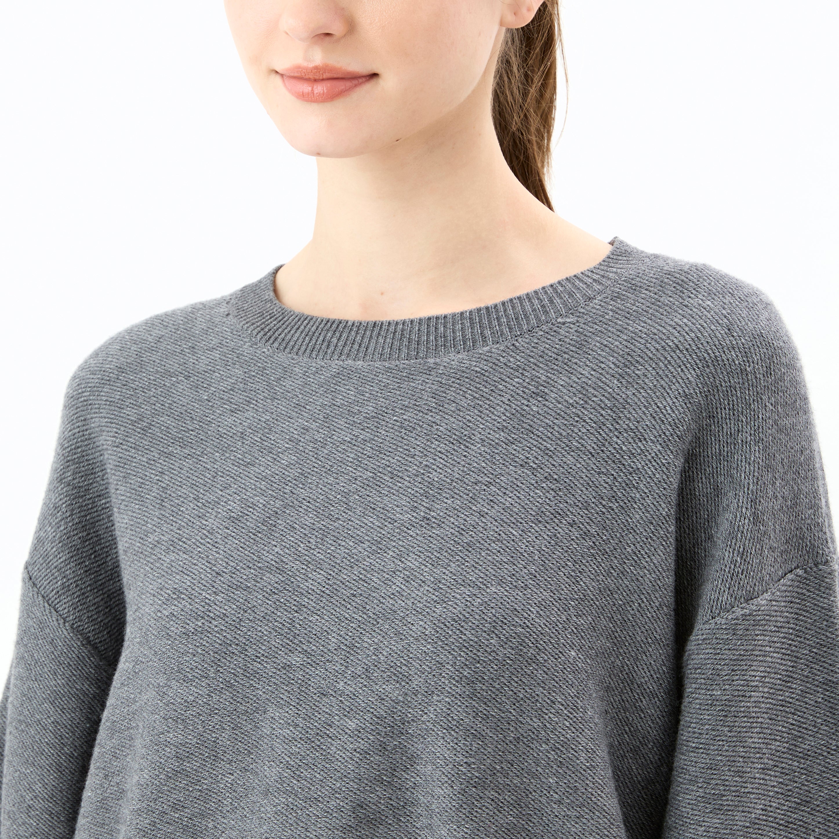 Women's Wool Cotton 9G French Terry Knit