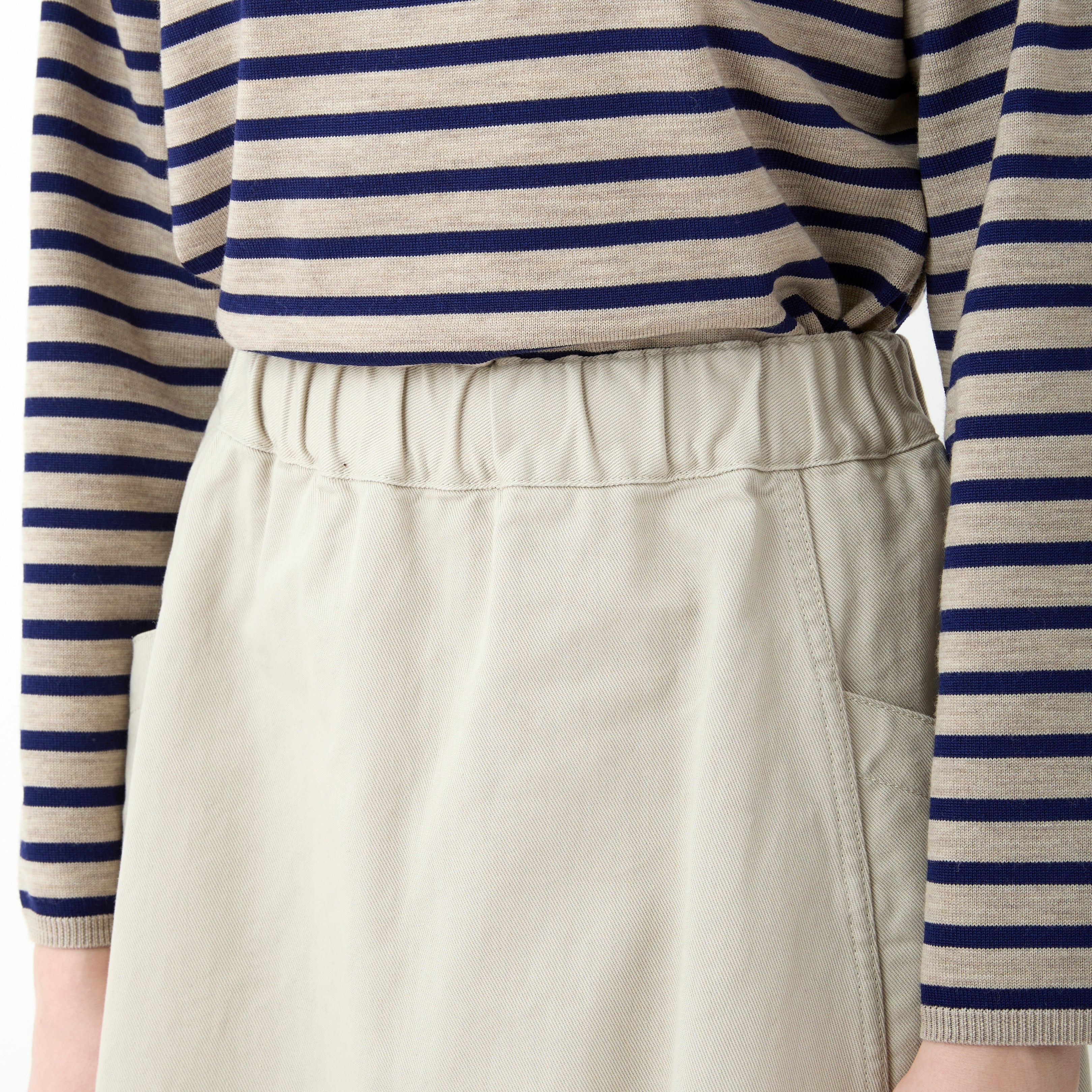 Women's Cotton Twill Easy Skirt