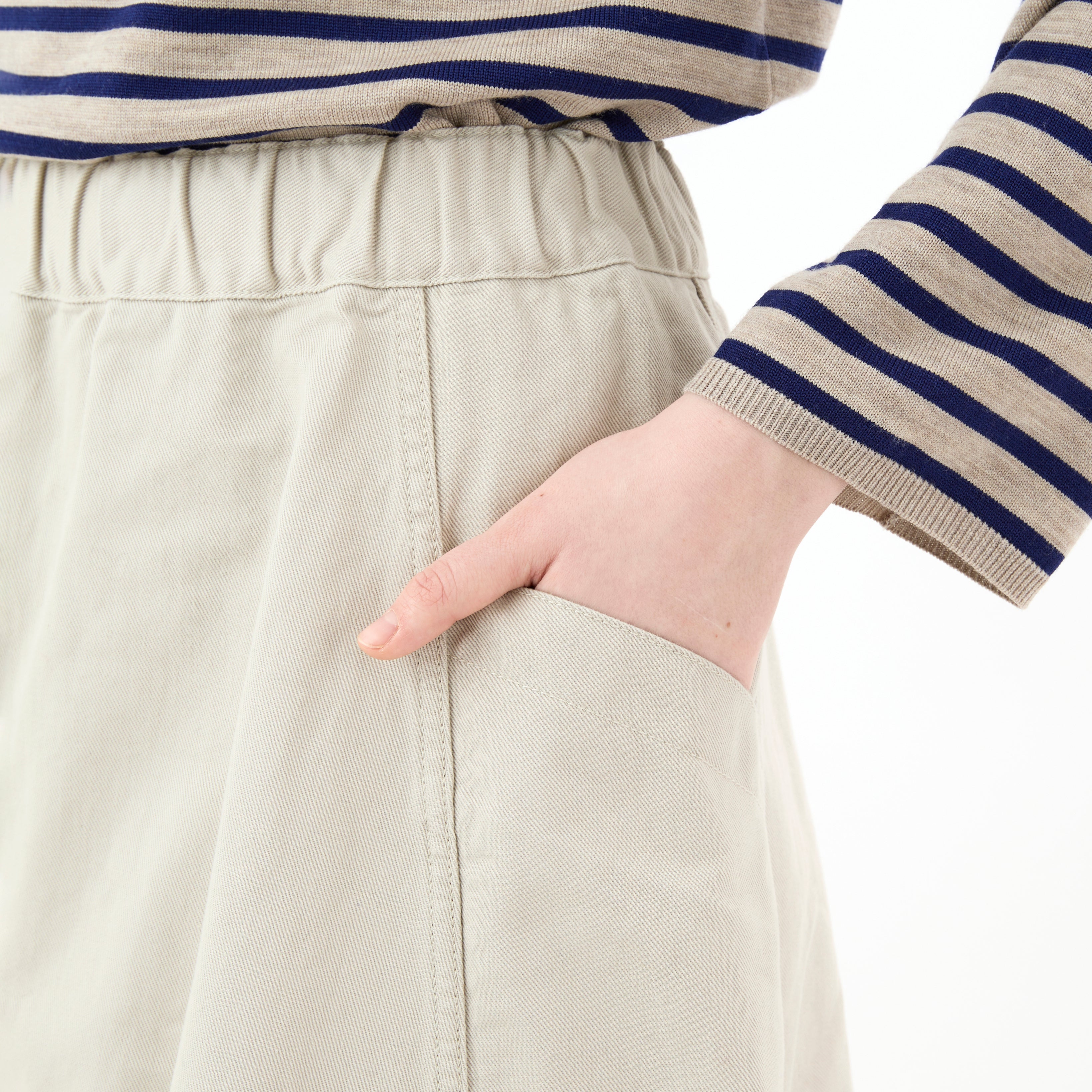 Women's Cotton Twill Easy Skirt