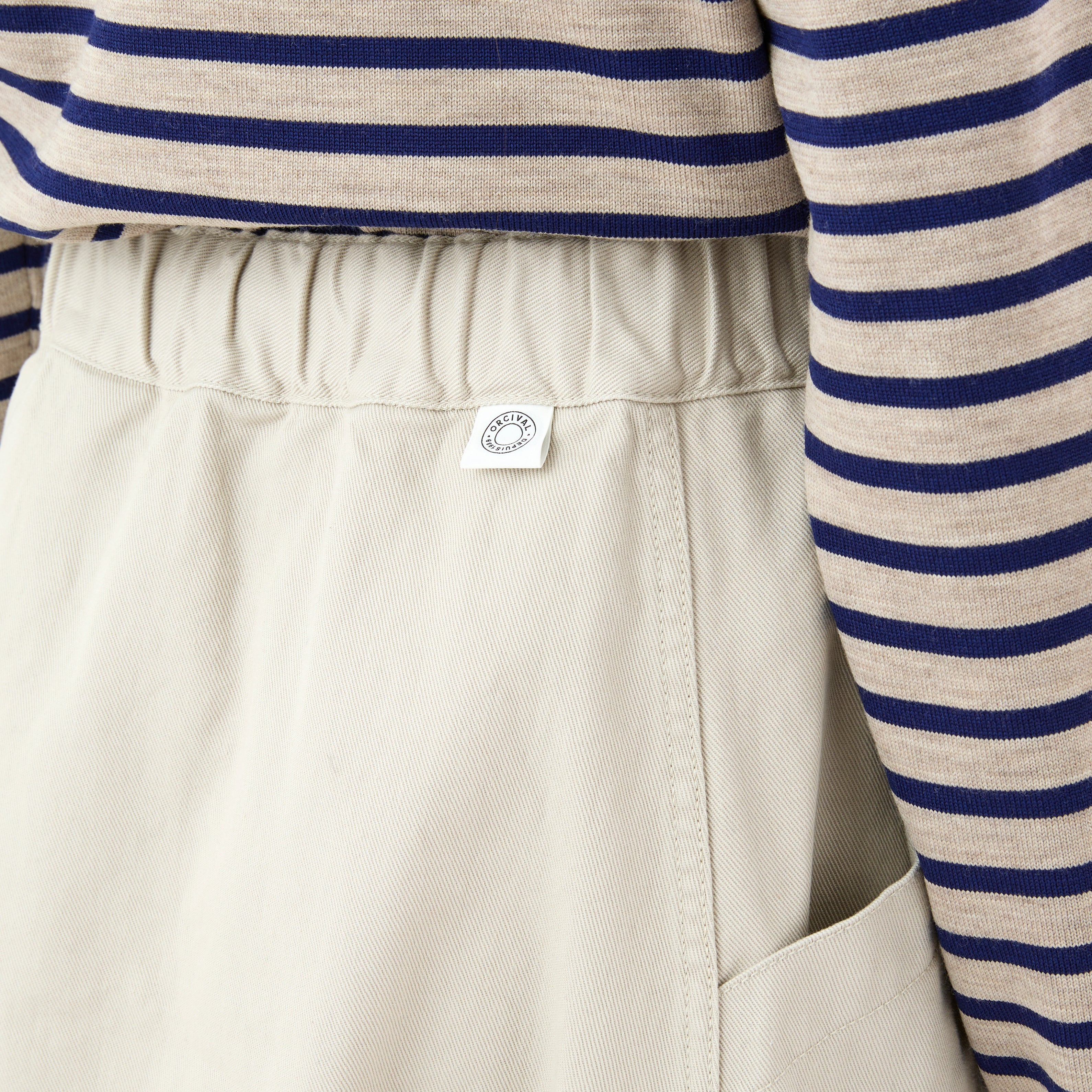Women's Cotton Twill Easy Skirt