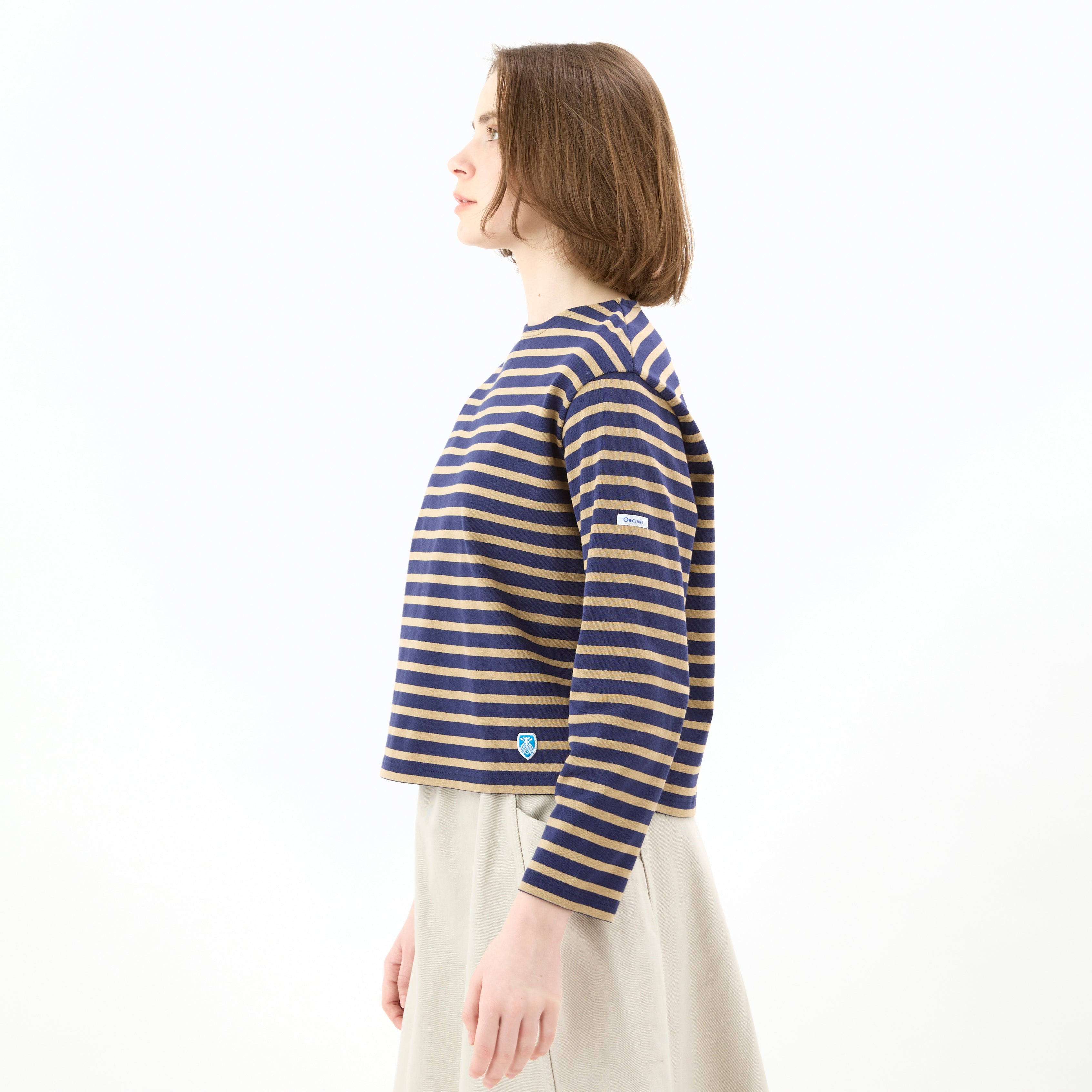 Women's Cotton Lourd Wide Basque Shirt