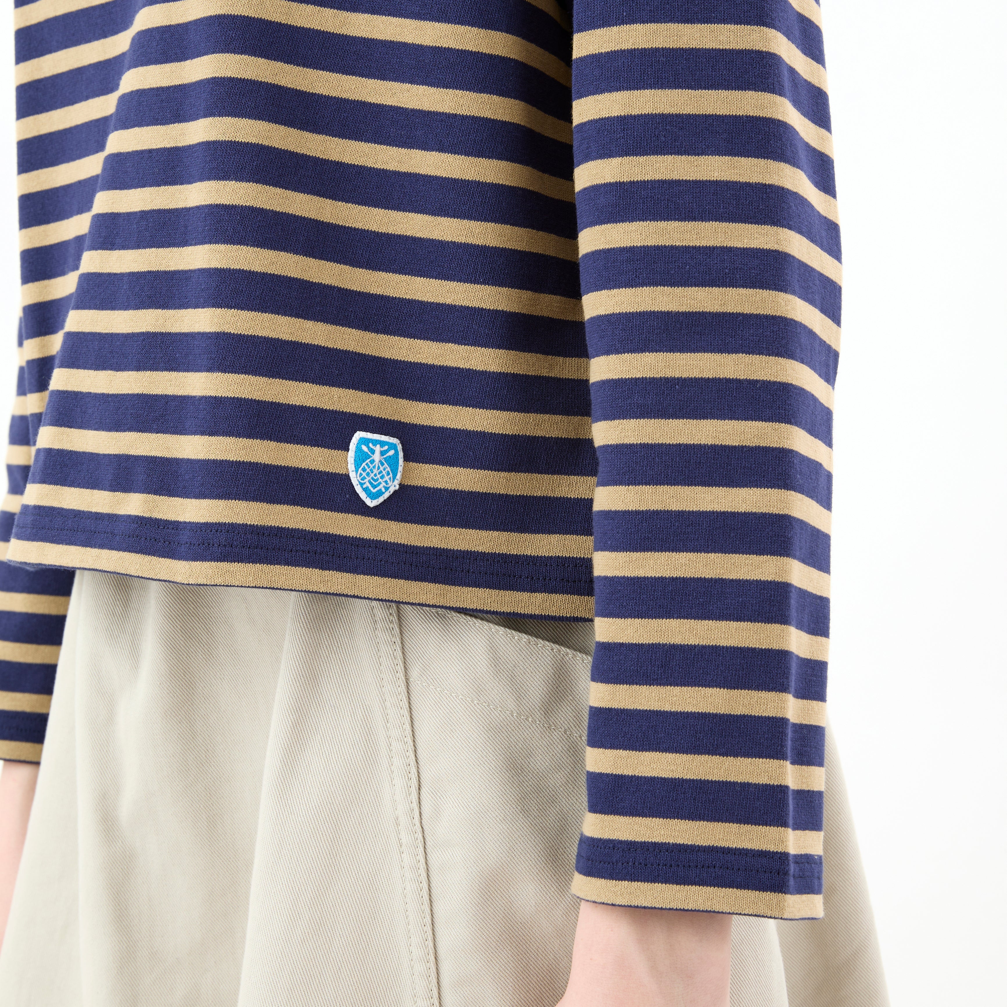 Women's Cotton Lourd Wide Basque Shirt
