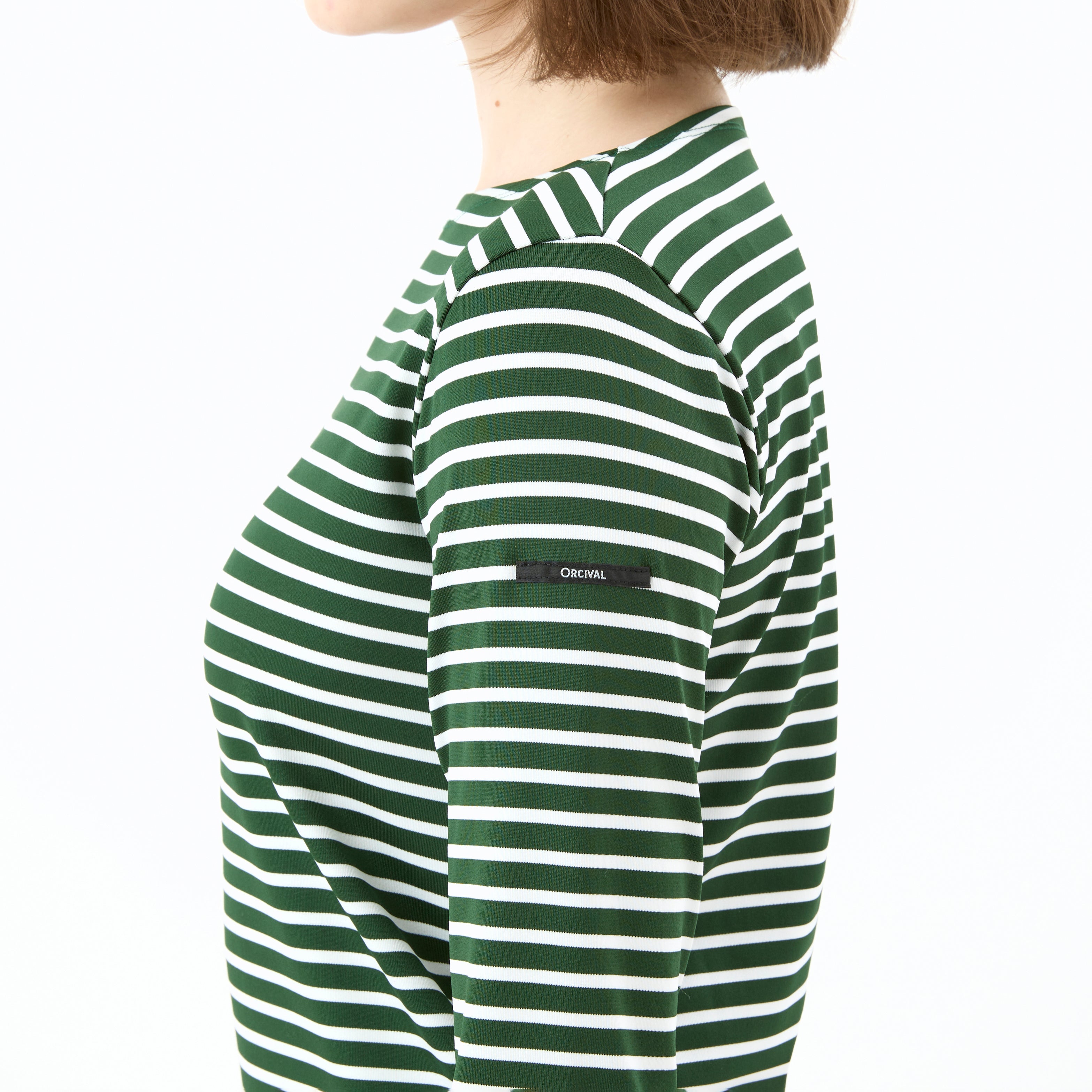 Women's Polyester Boat Neck Long Sleeve Pullover