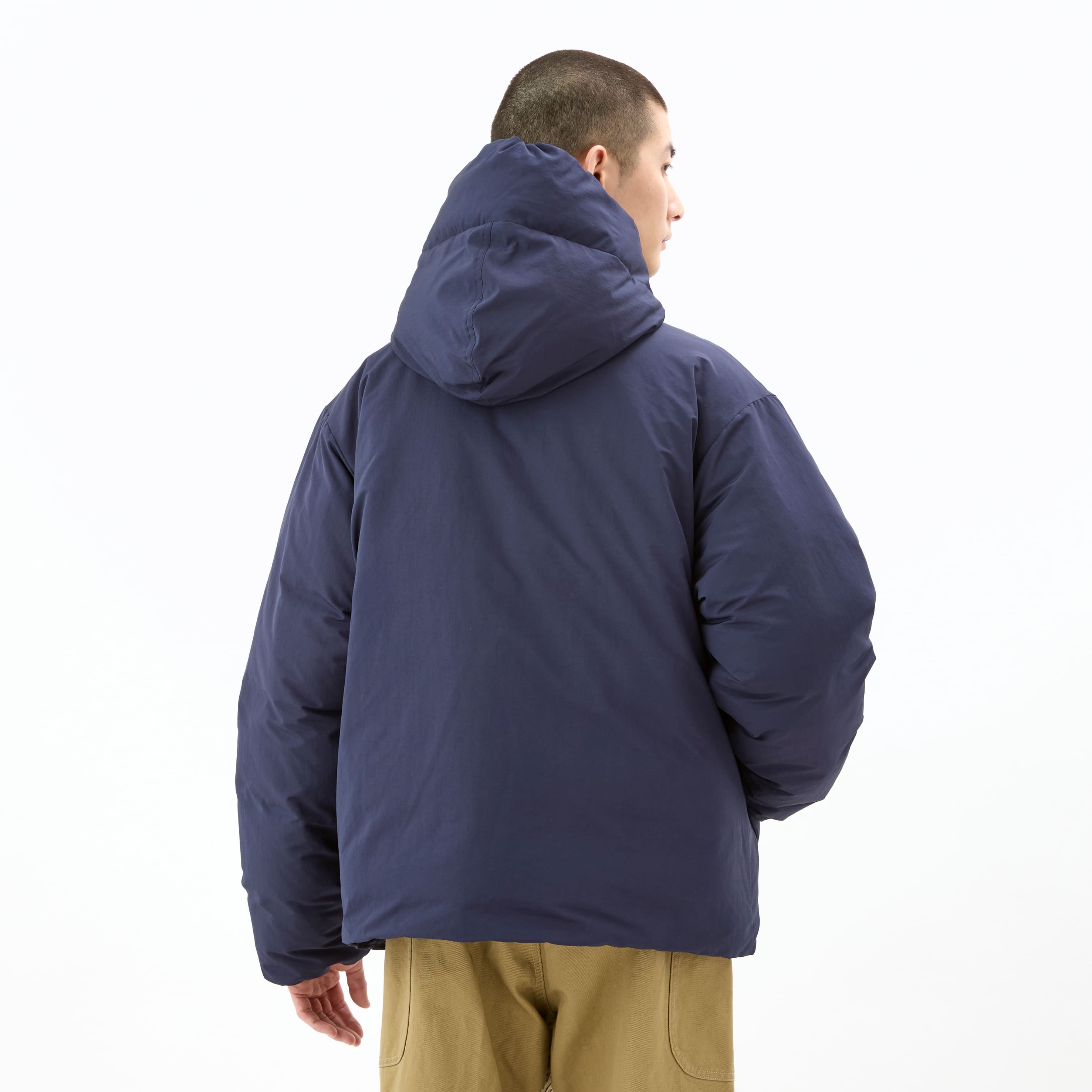 Men's Polyester Taffeta Hood Jacket