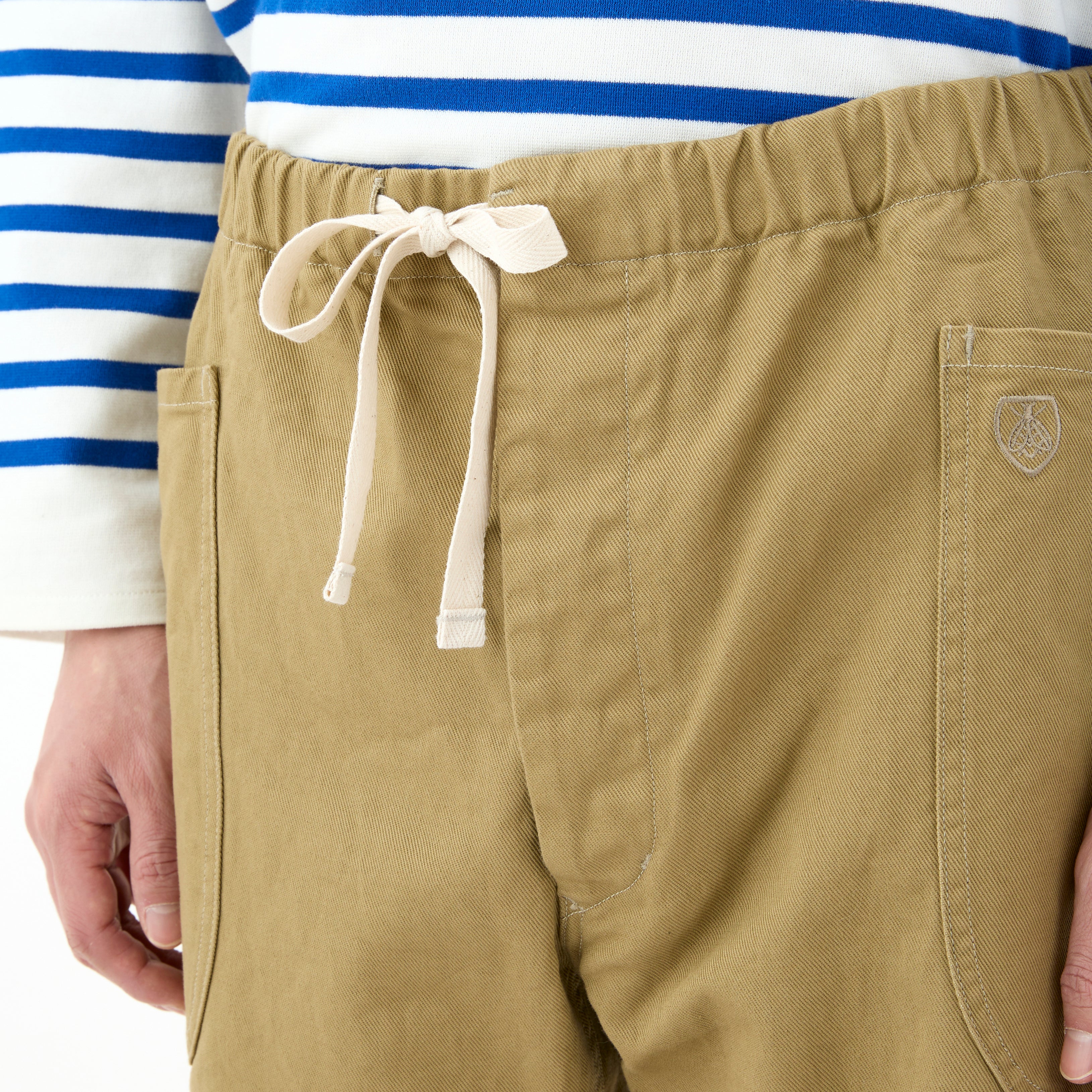 Cotton Twill Easy Pants