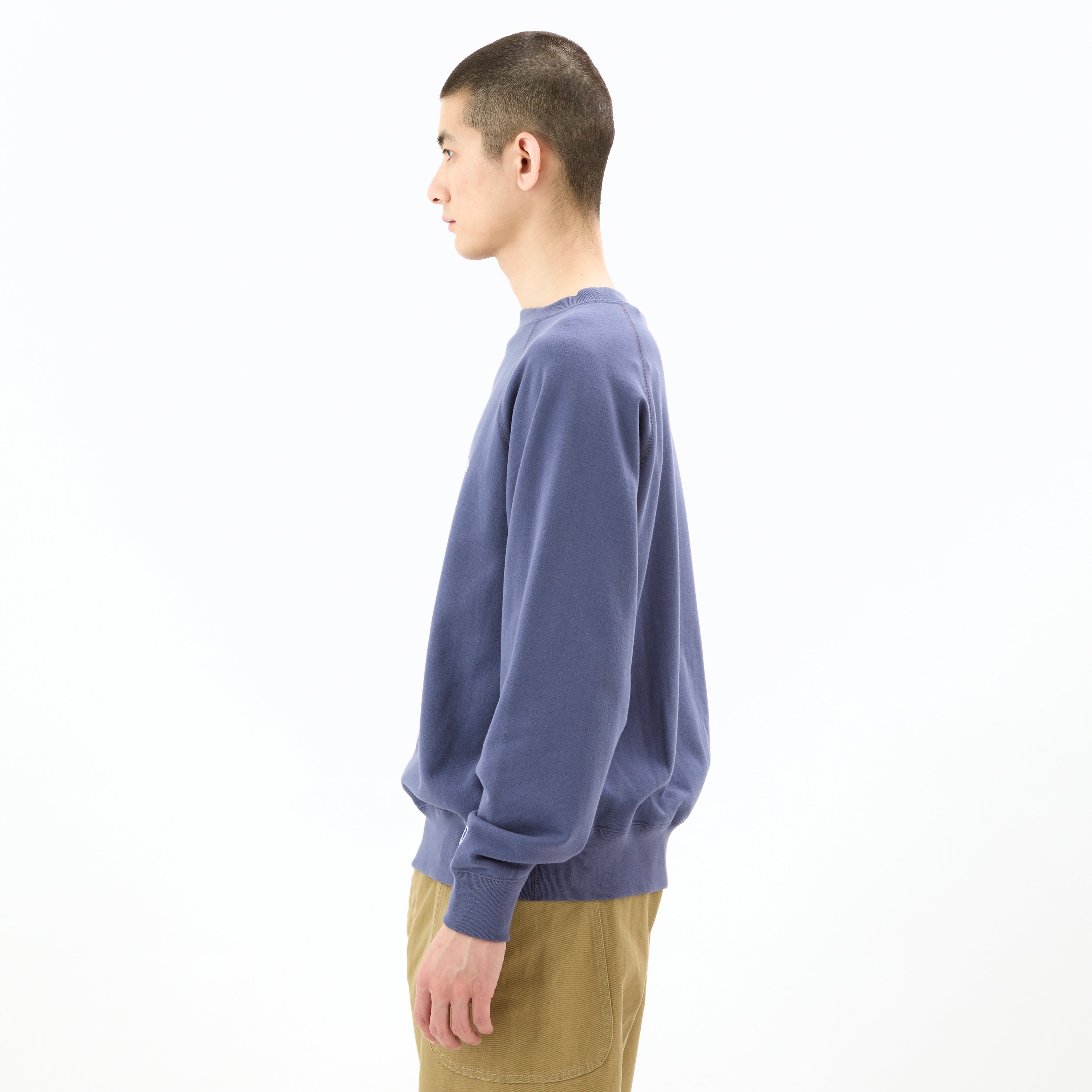 Men's Light French Terry Boat Neck Sweat
