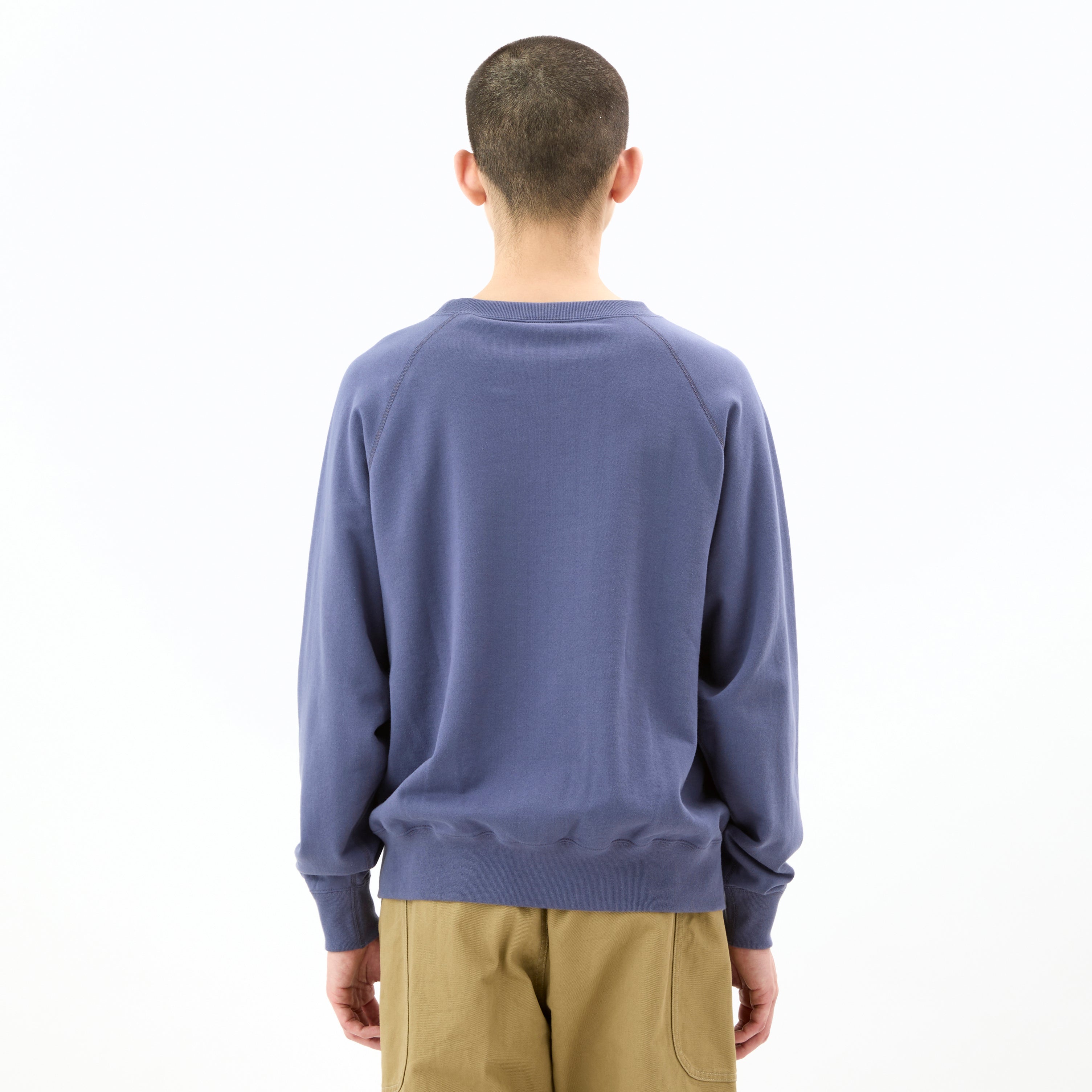 Men's Light French Terry Boat Neck Sweat