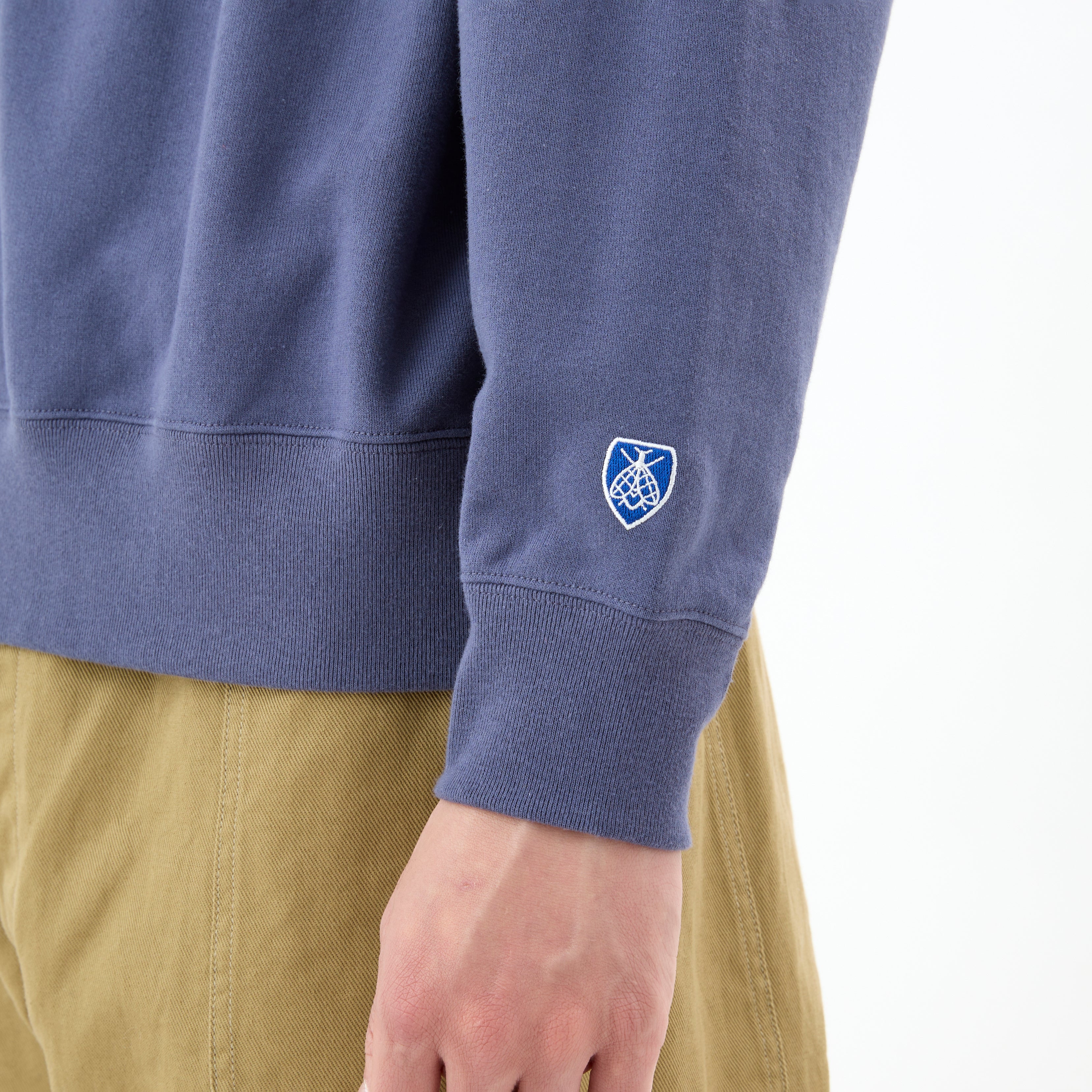 Men's Light French Terry Boat Neck Sweat