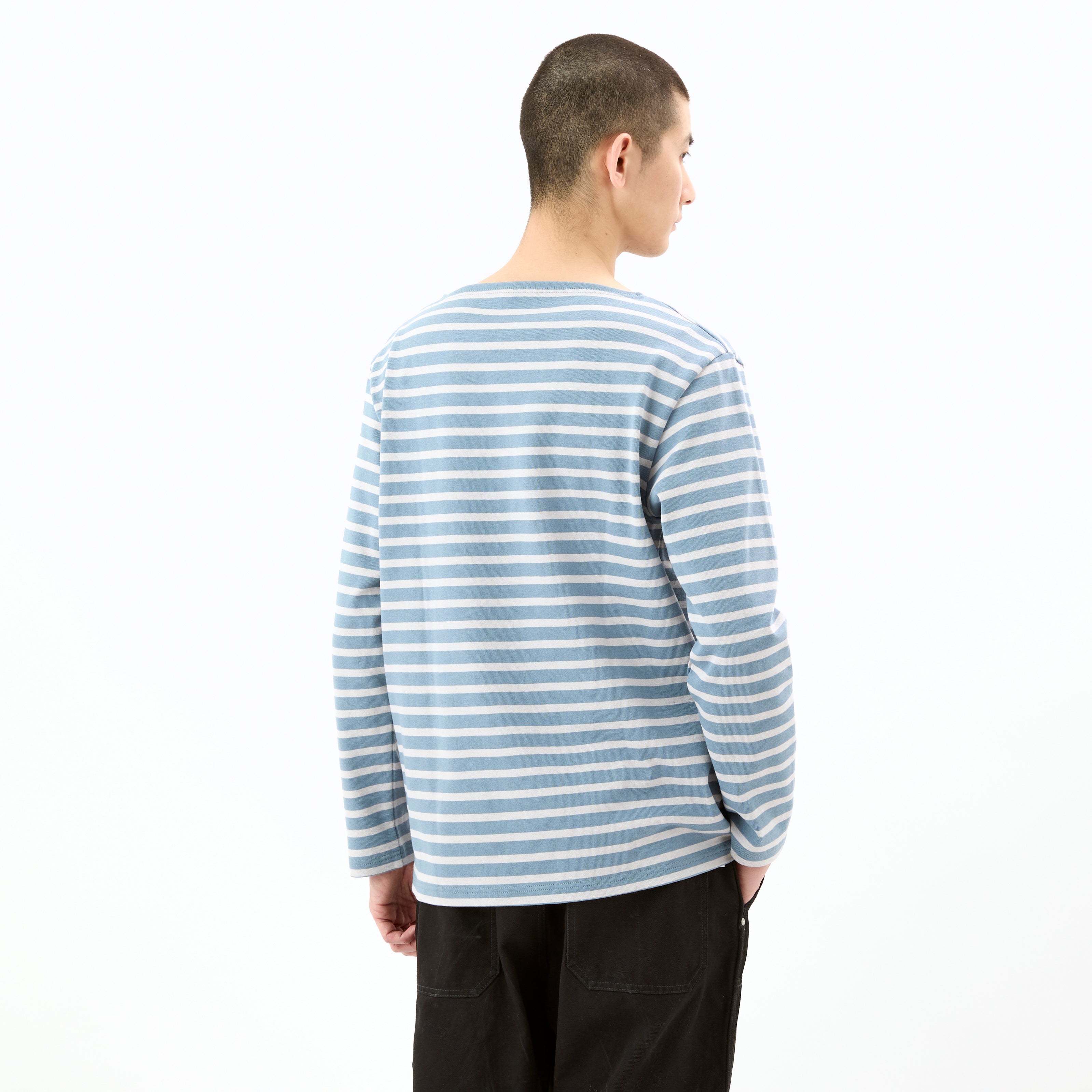 Cotton Lourd Basque Shirt Border