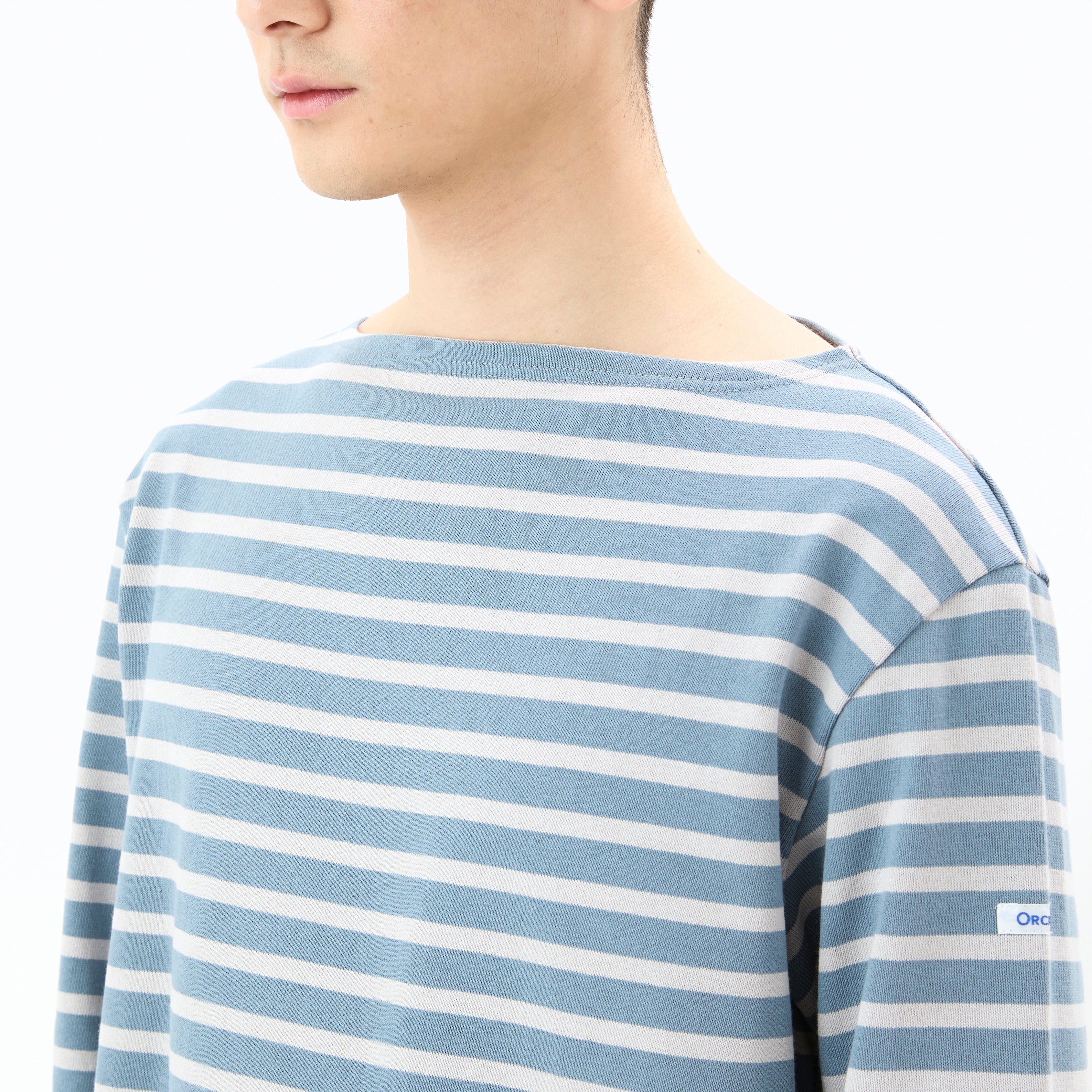 Cotton Lourd Basque Shirt Border