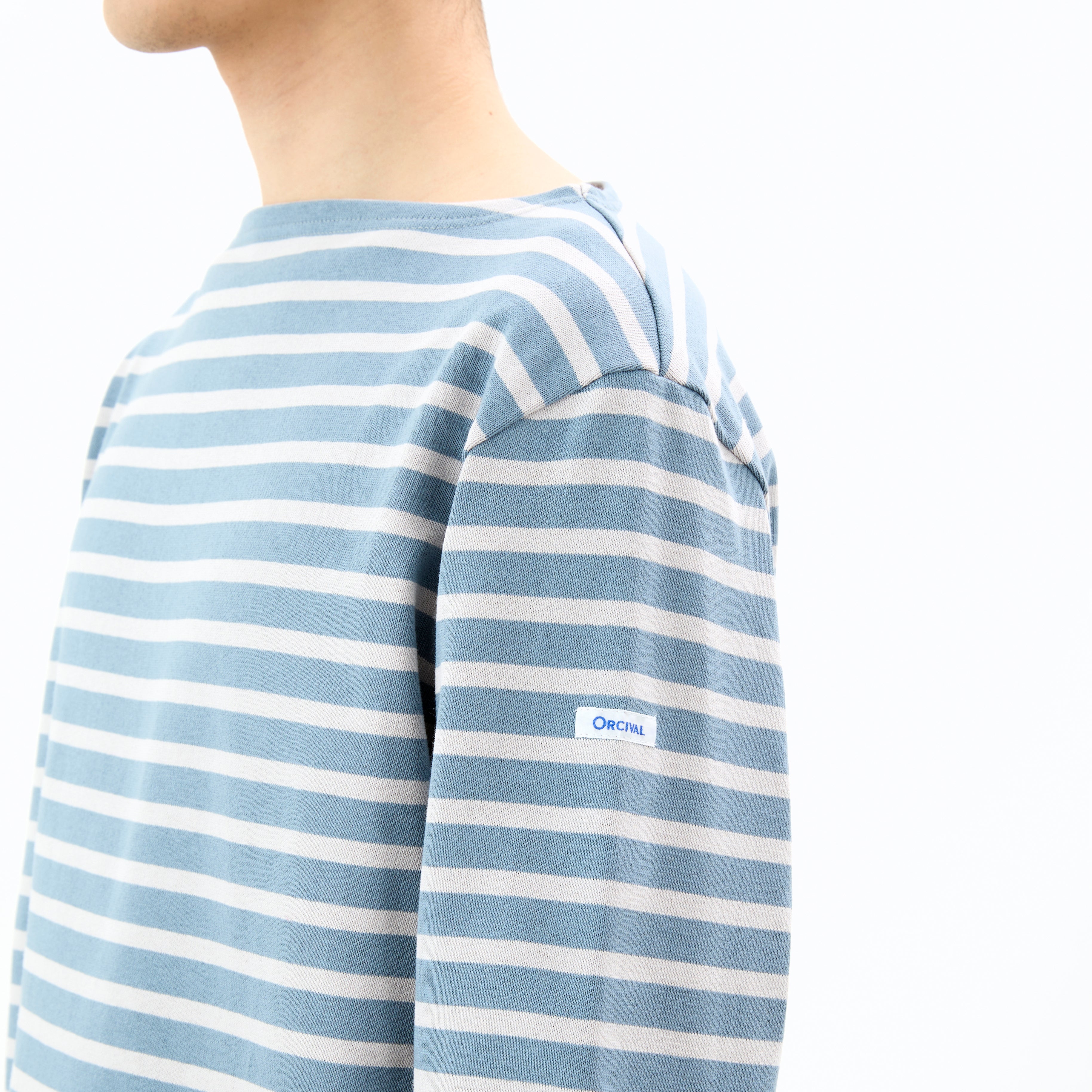 Cotton Lourd Basque Shirt Border