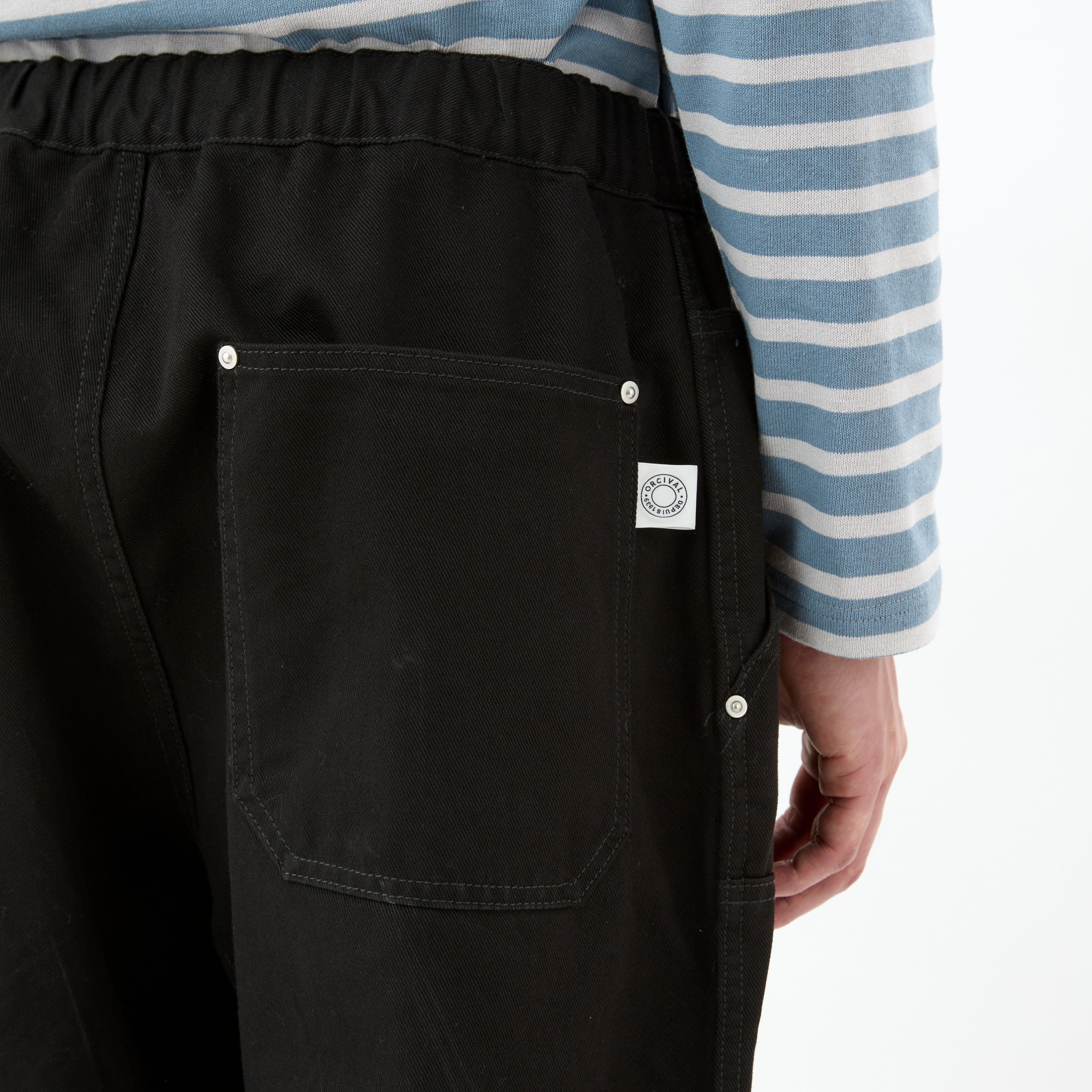 Men's Cotton Twill Double Knee Easy Pants