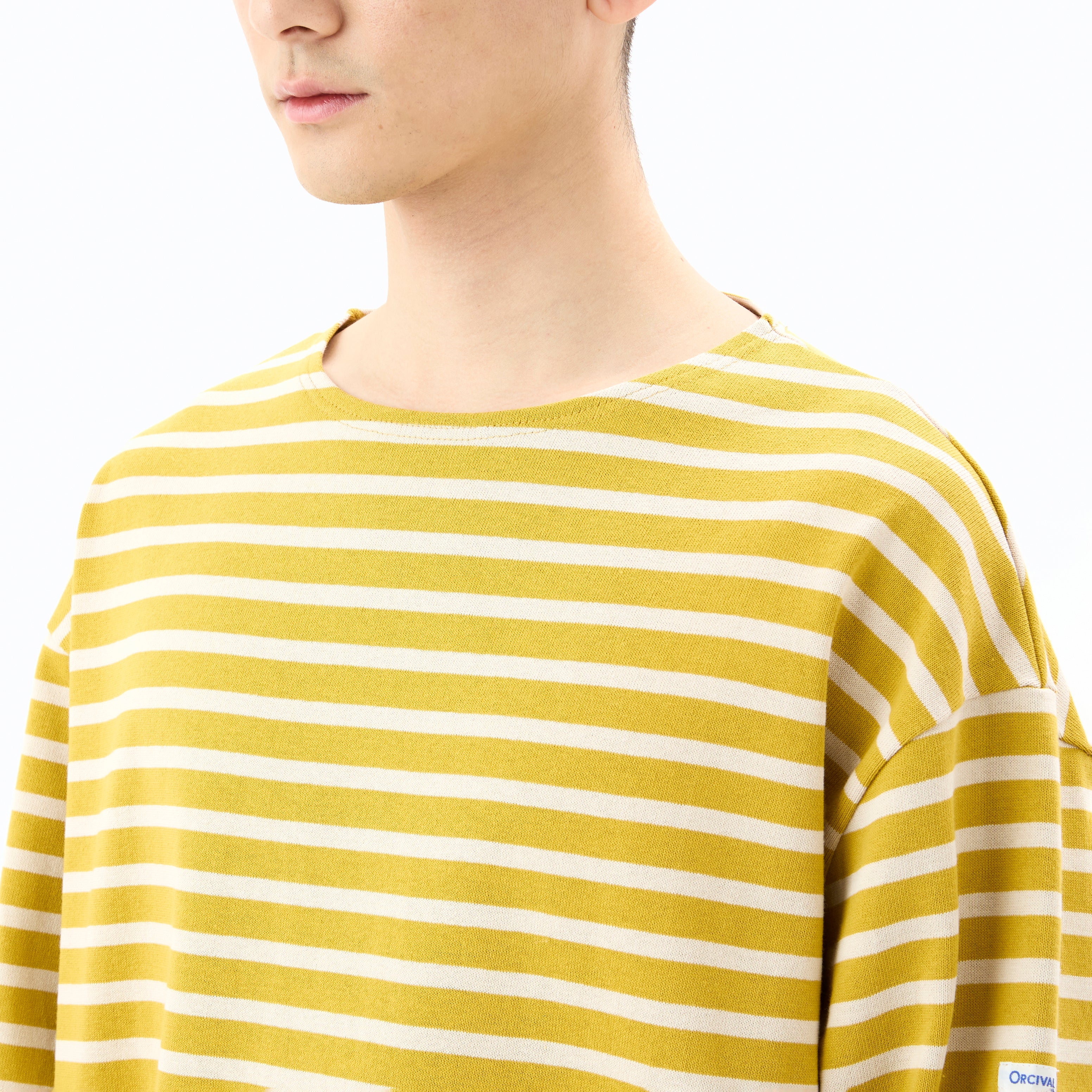 Men's Cotton Lourd Wide Basque Shirt
