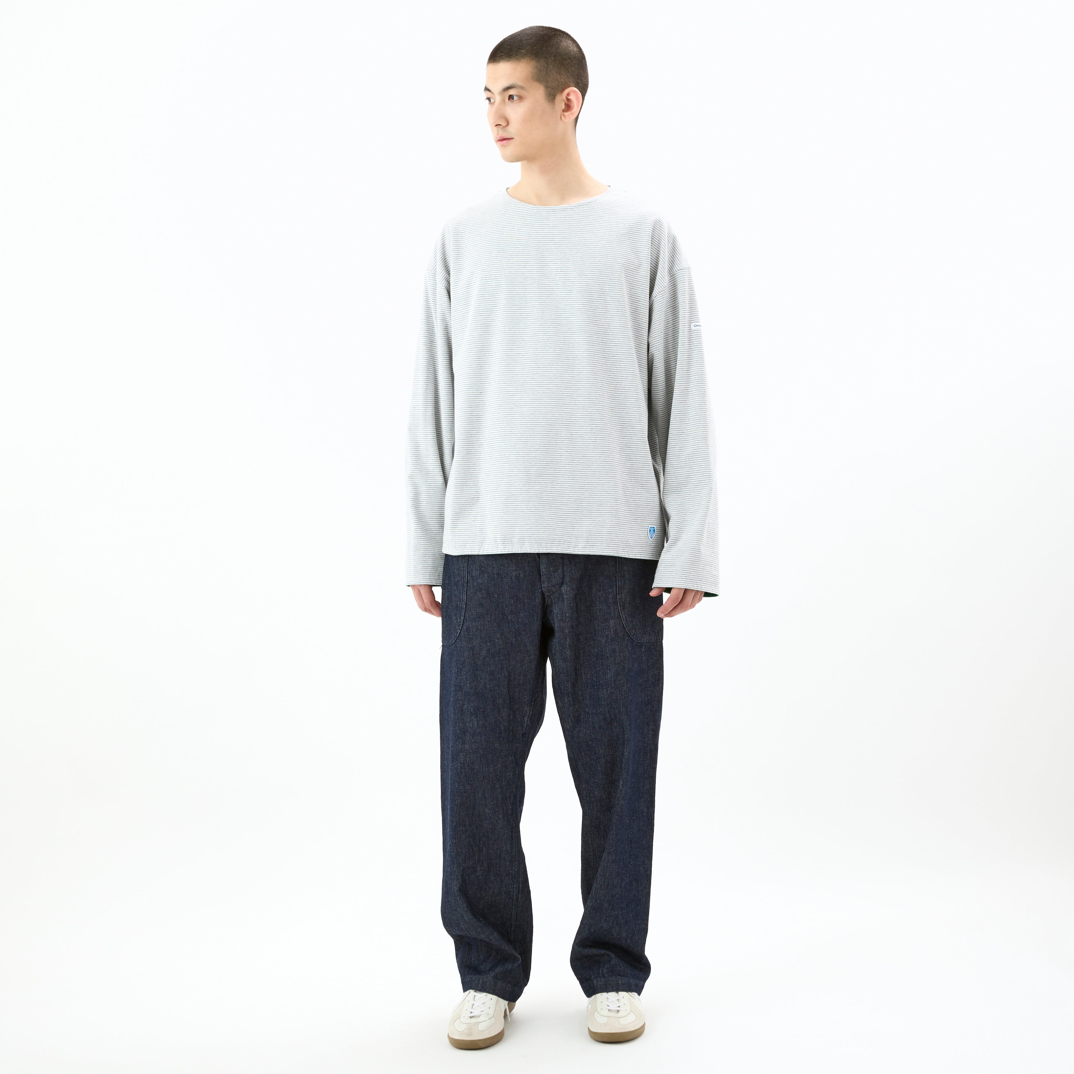Denim Easy Pants