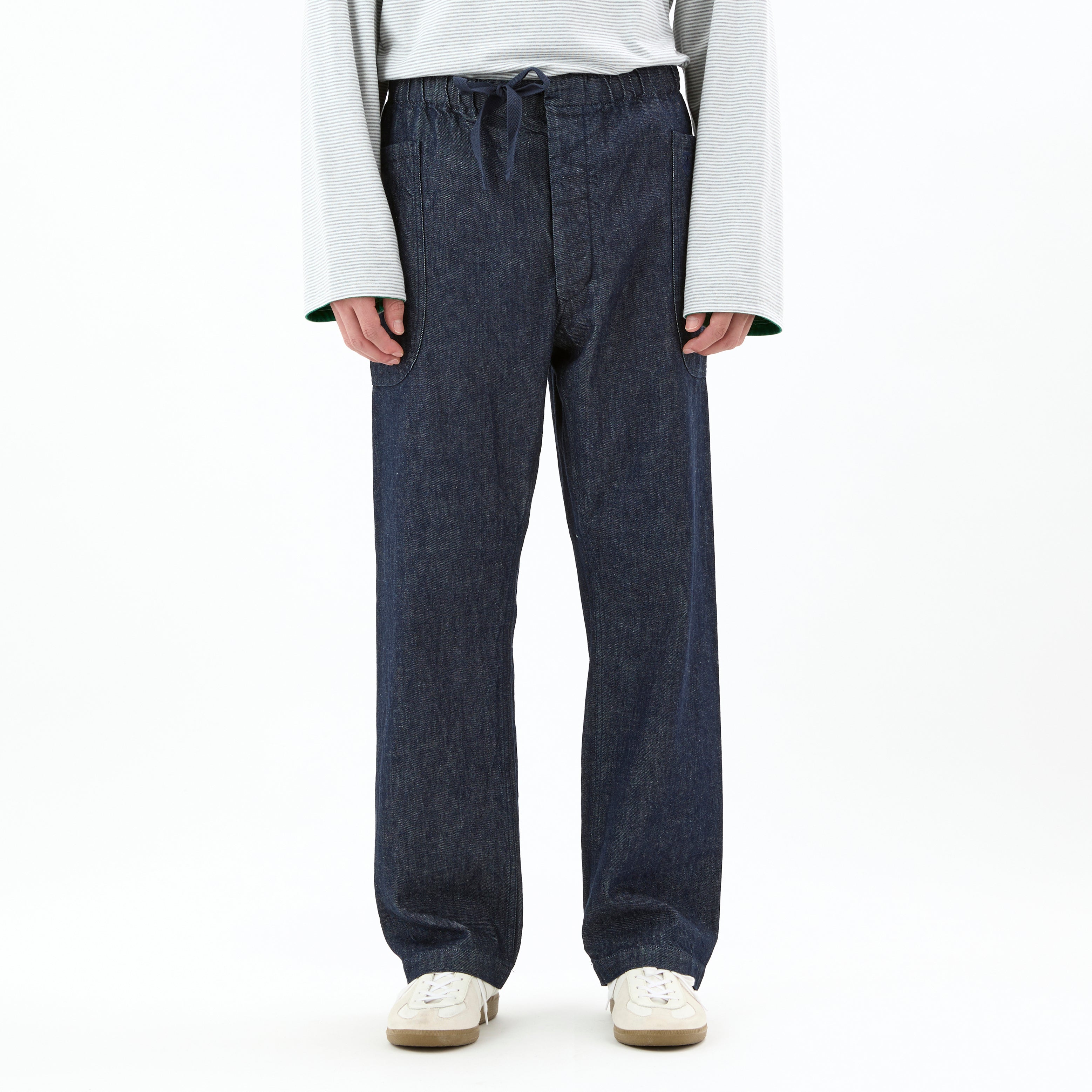 Denim Easy Pants