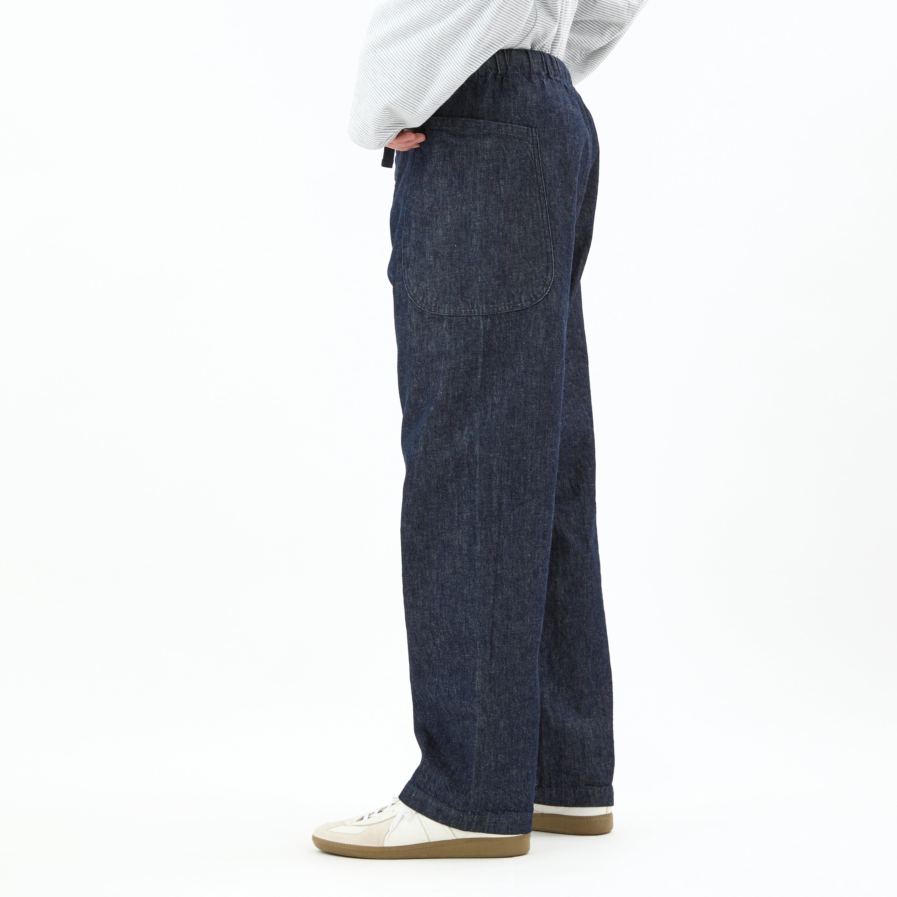 Denim Easy Pants