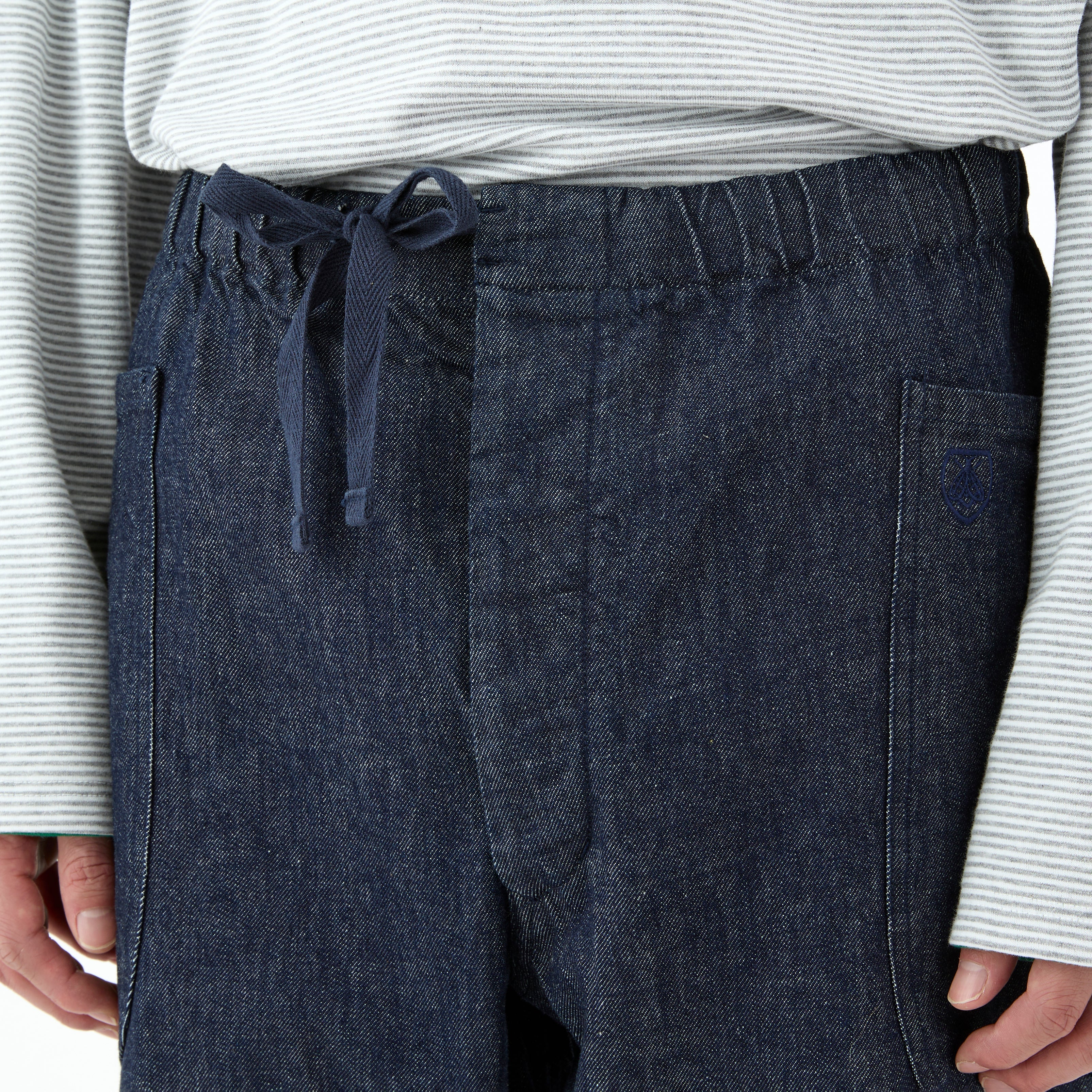 Denim Easy Pants
