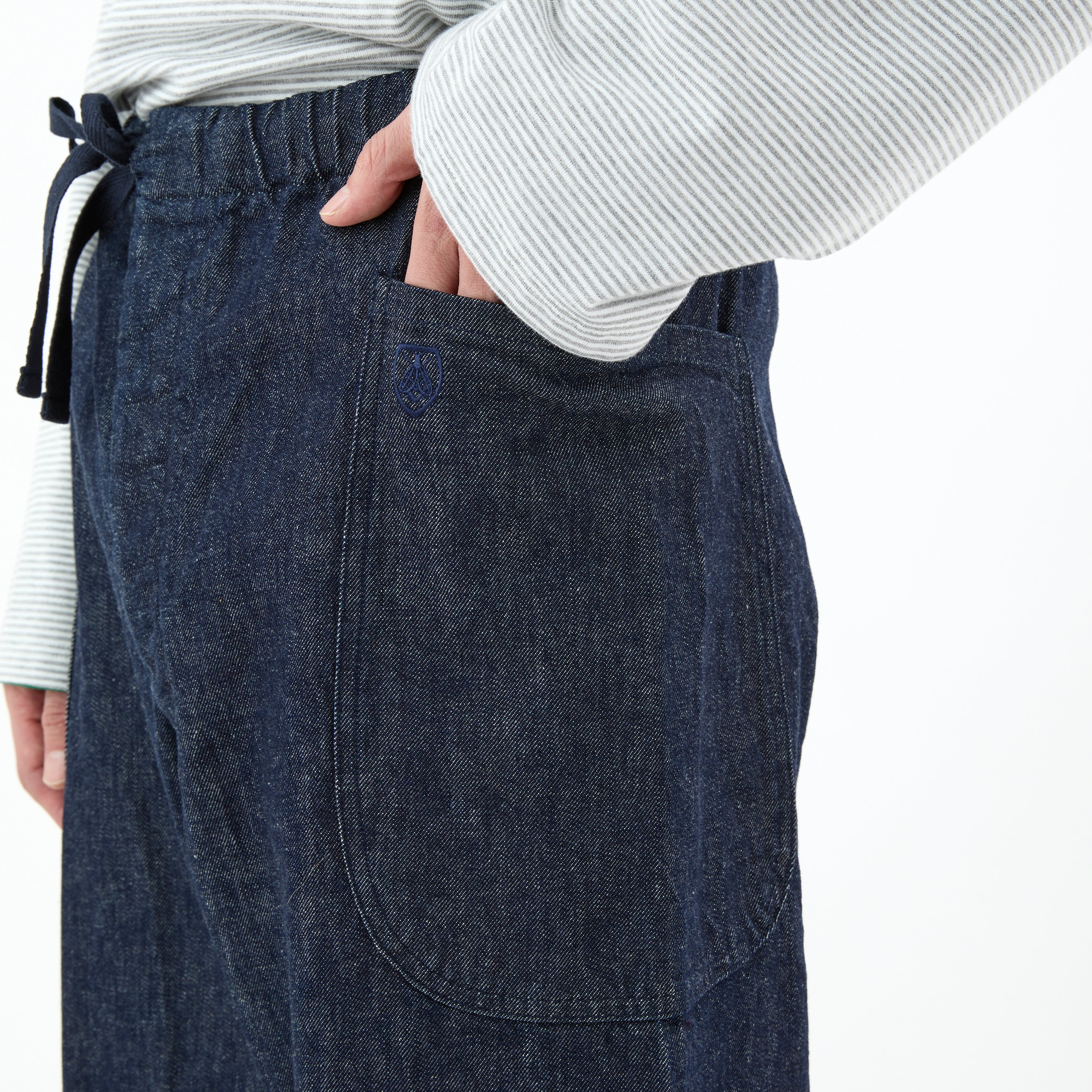 Denim Easy Pants