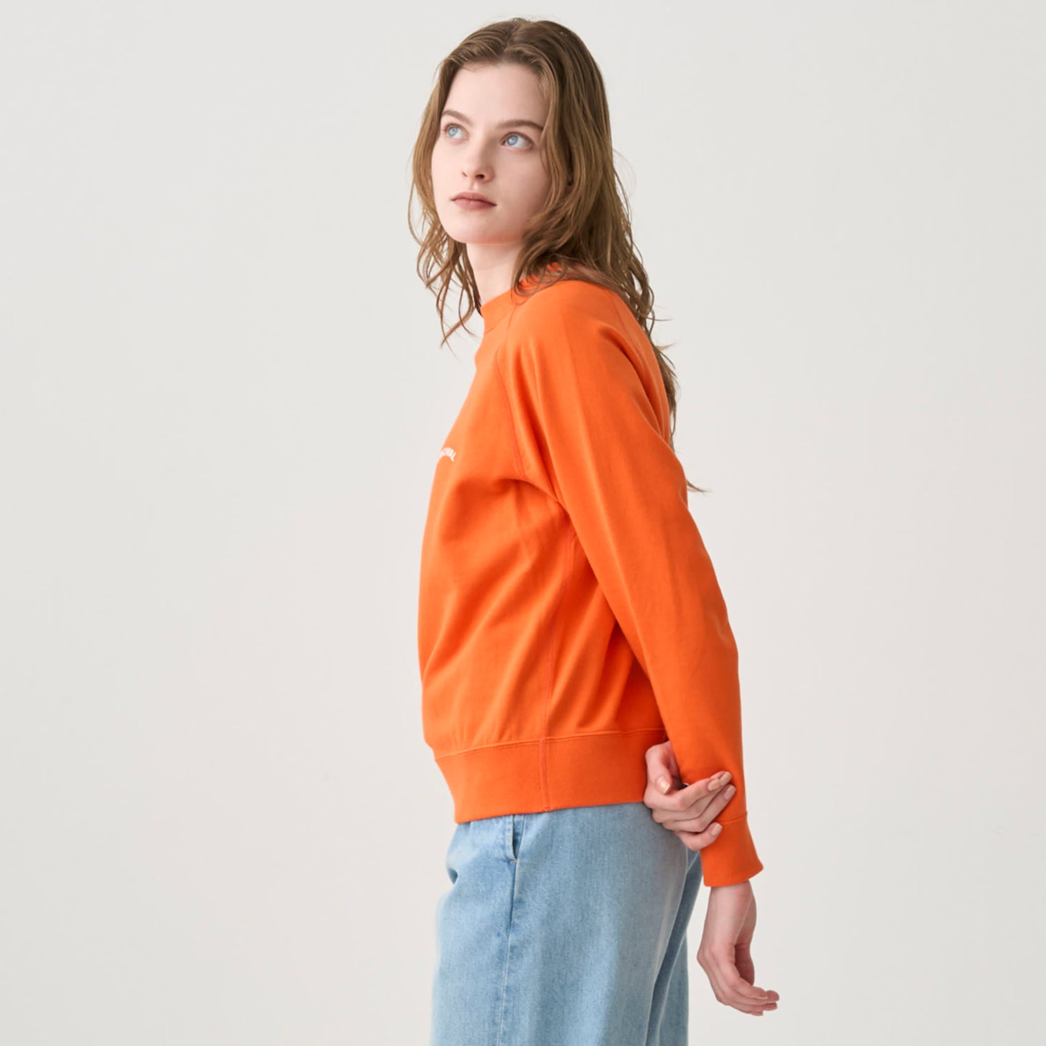 Women's Light French Terry Boat Neck Sweat